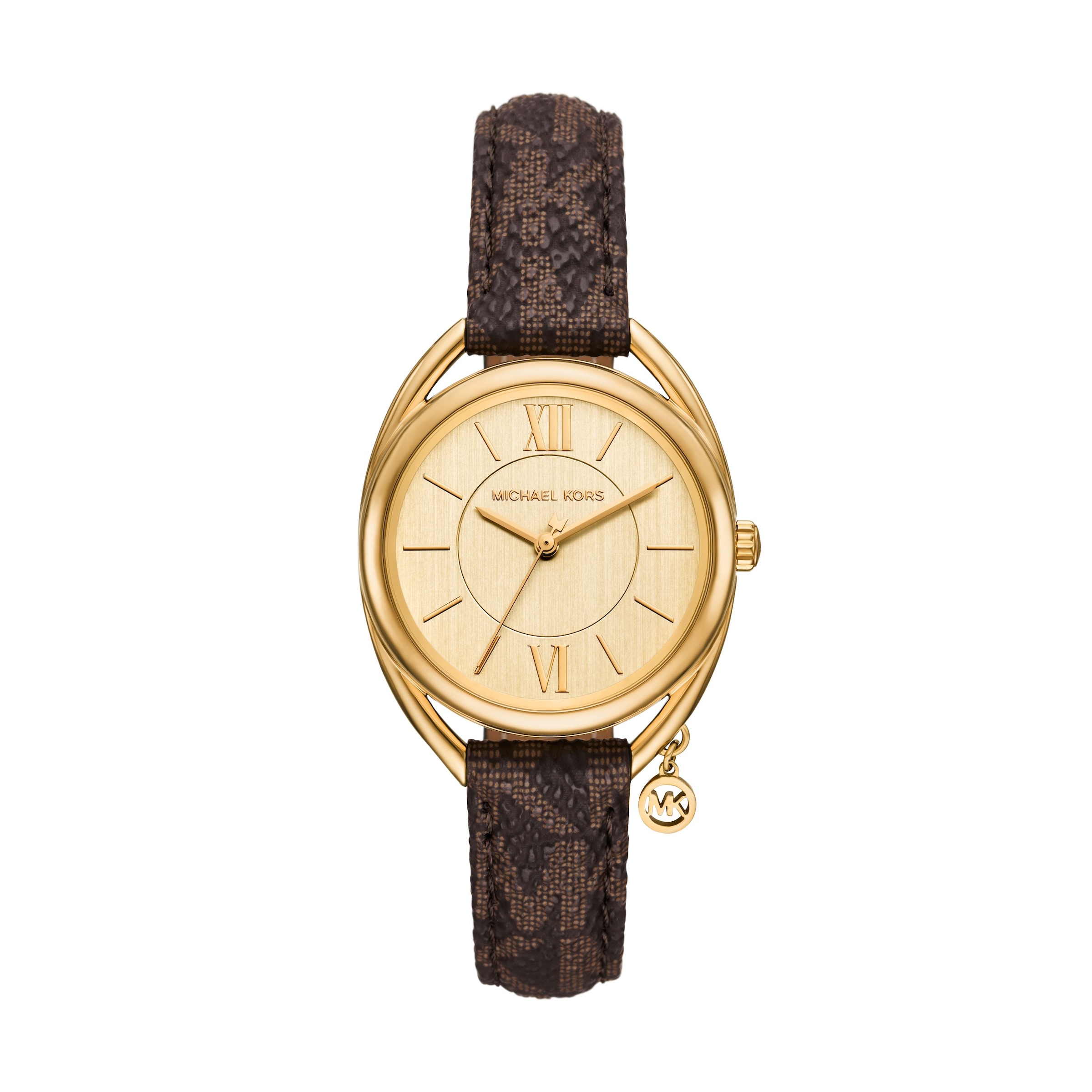 MICHAEL KORS Quarzuhr »Leia« Armbanduhr, Lederarmband, analog