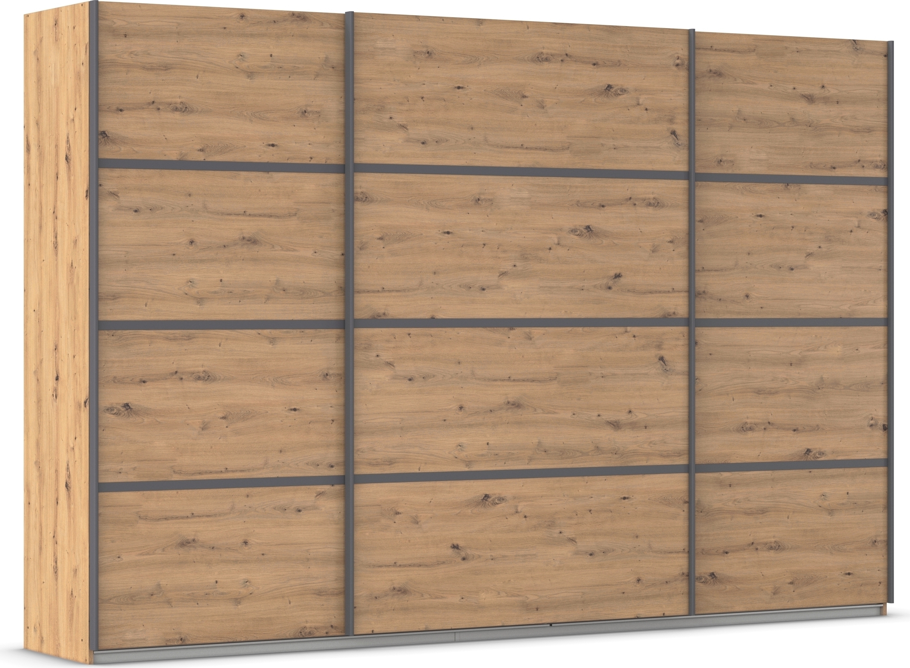 OTTO home Kleiderschrank "Mehrzweckschrank Aktenschrank Möbel Mietswohnung Schlafzimmer AVOLA" 3 verschiedene Ausstattungen BASIC/CLASSIC/PREMIUM (inkl. SOFT-CLOSE), mit eleganten Zierleisten in Chrom, Schwarz oder Weiß MADE IN GERMANY