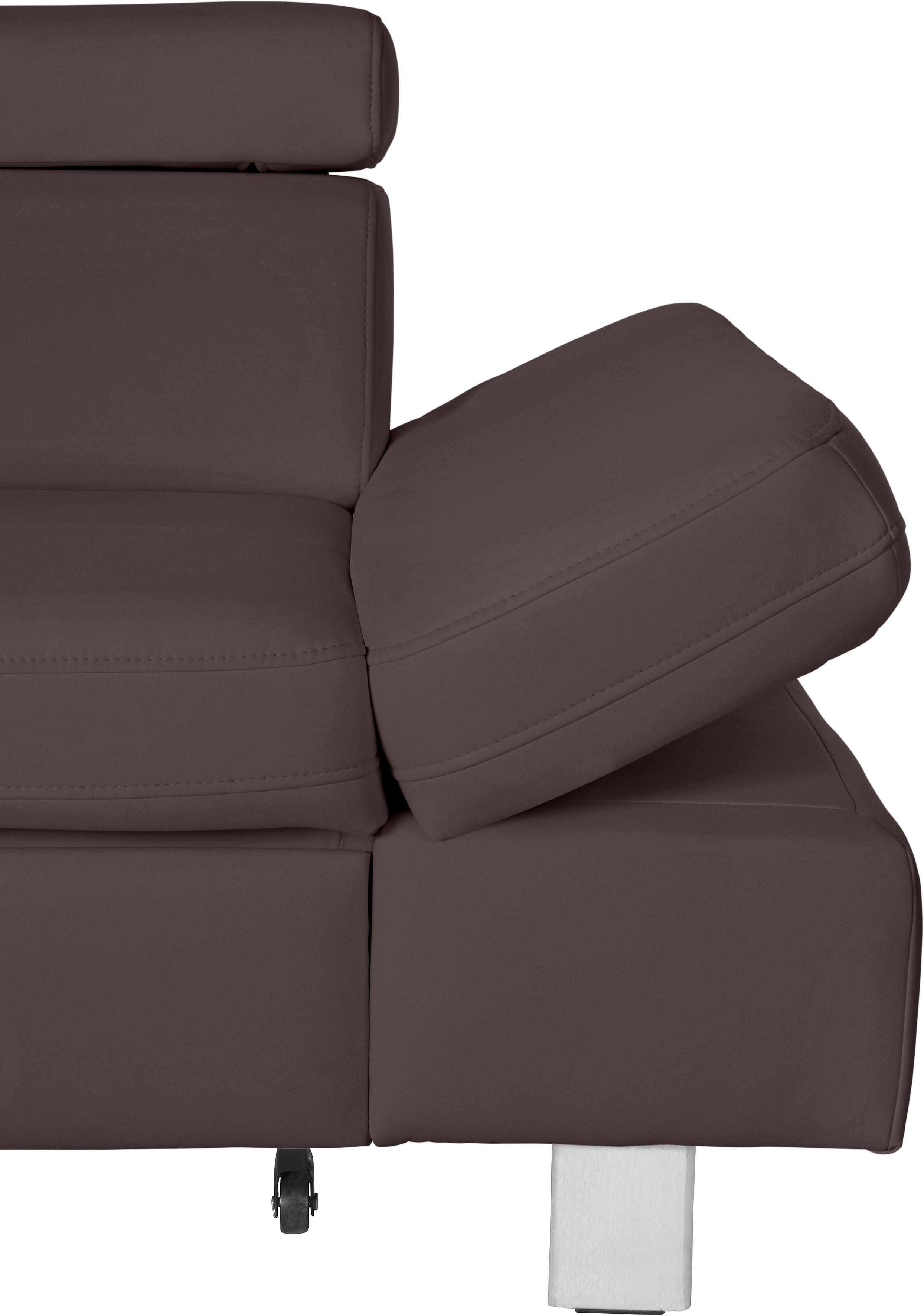 Thumbnail - exxpo - sofa fashion Ecksofa "Fiji, hochwertige Detailverarbeitung im Sitz und Rücken, L-Form", bequem durch Kopf- und A...