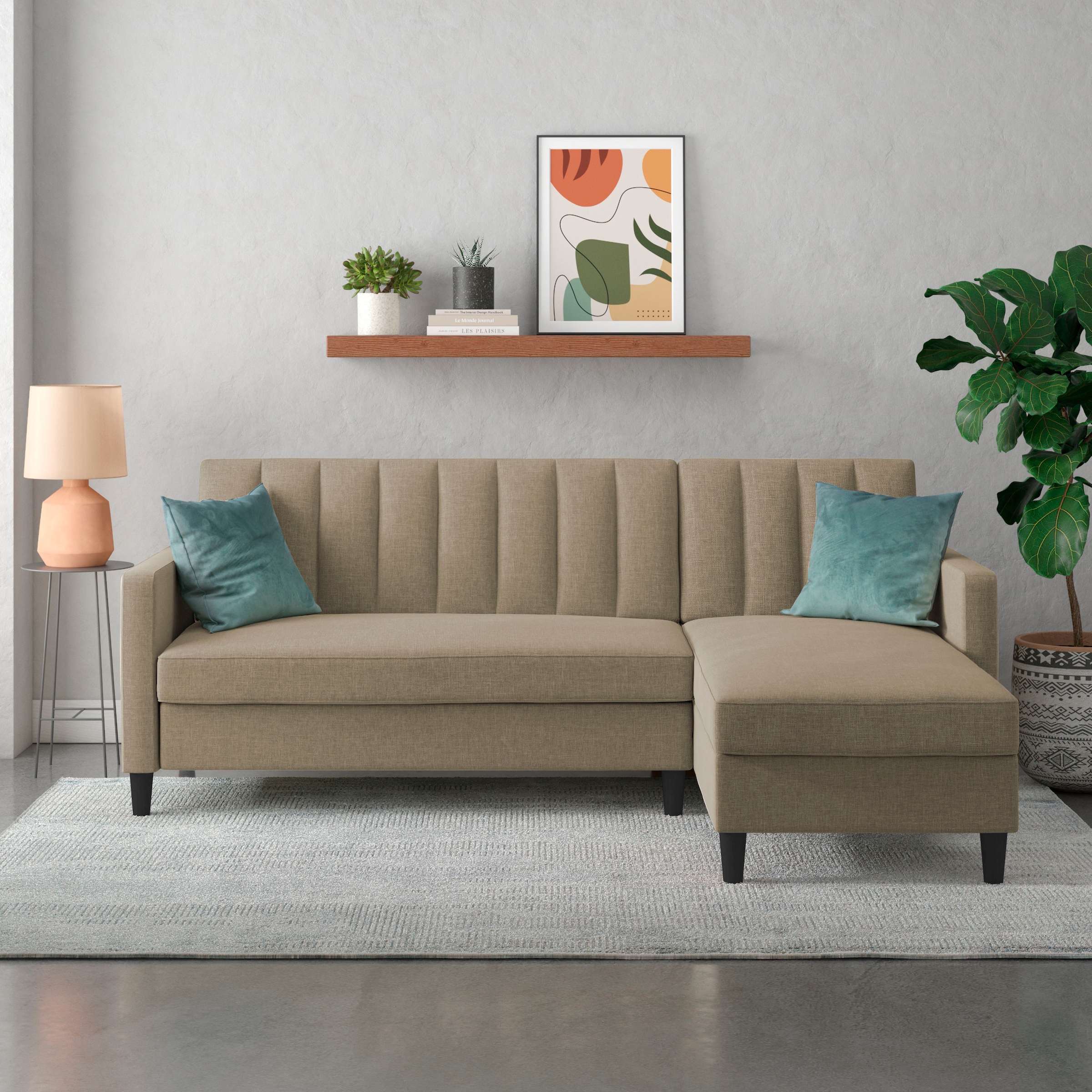 Dorel Home Ecksofa "Celine, L-Form," mit Bett-Funktion und Stauraum. Recami günstig online kaufen