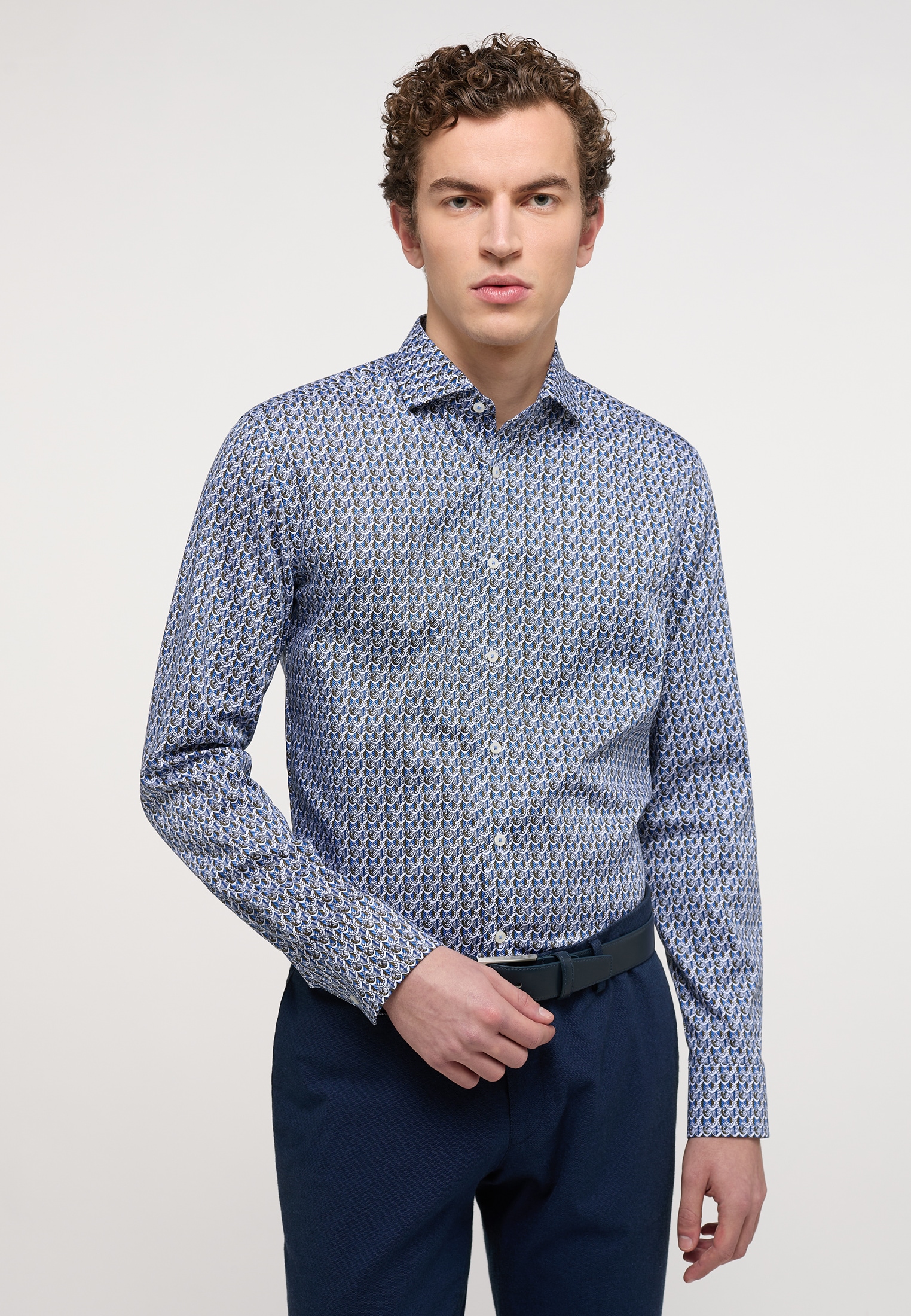 Eterna Langarmhemd "SLIM FIT" günstig online kaufen
