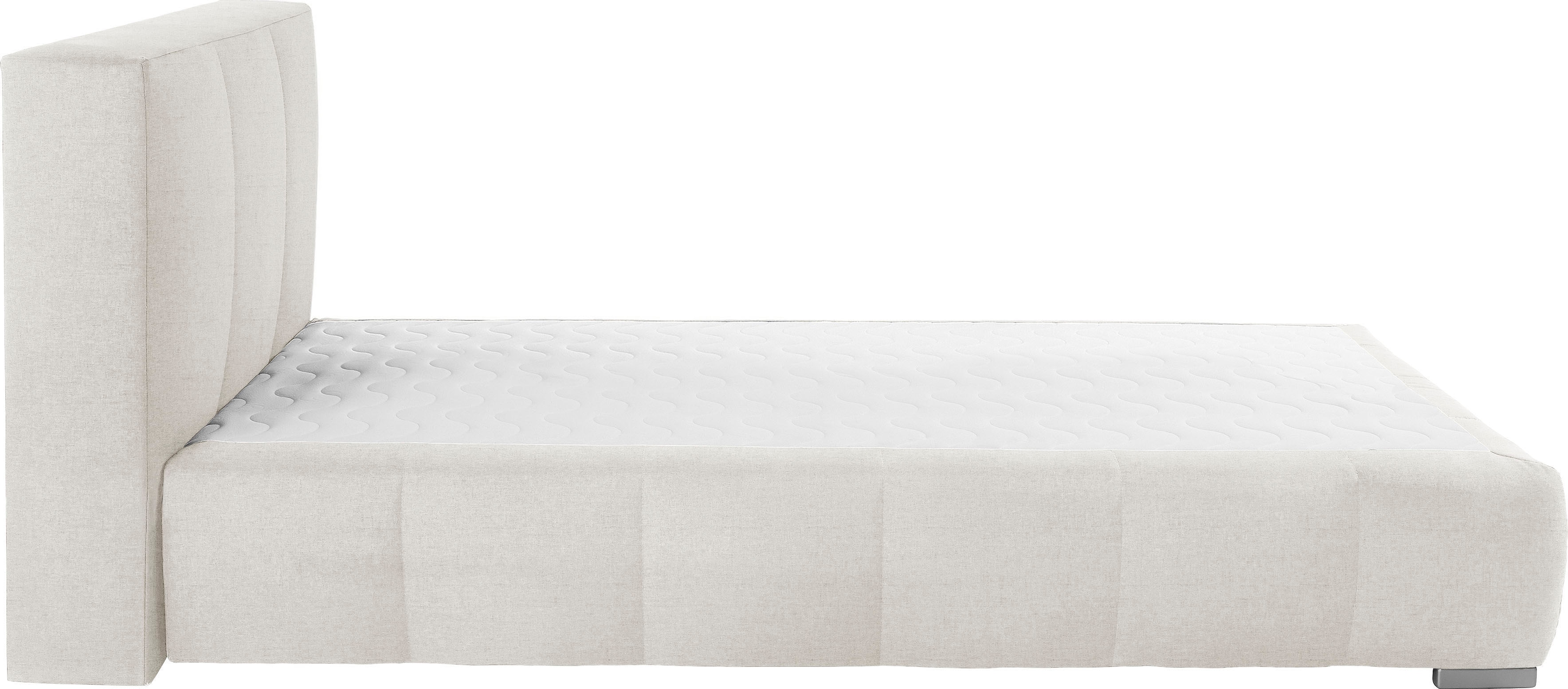 Thumbnail - Home affaire Boxspringbett "Chelles" inkl. Kaltschaumtopper, in 5 Breiten und 3 Matratzenarten