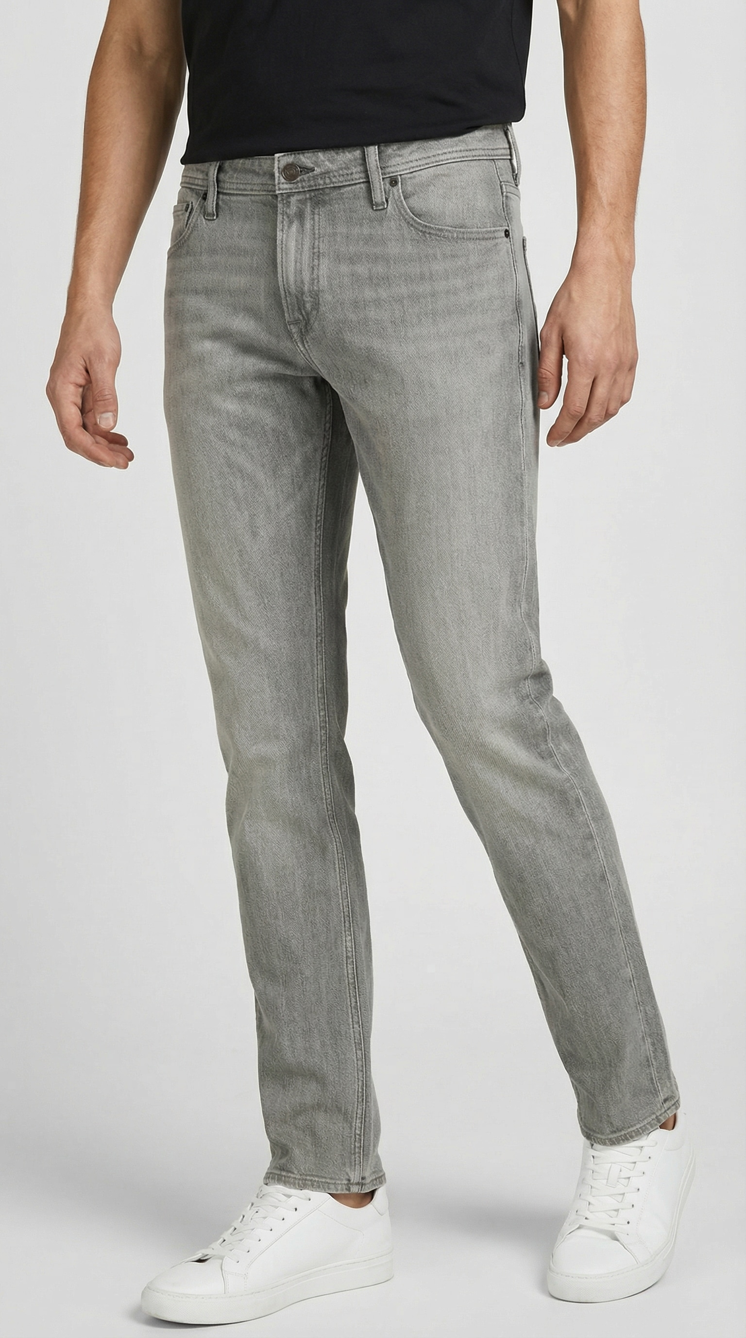 Jack & Jones "JJICLARK im Used-Look, Stretchkomfort und niedrige Leibhöhe" Baumwollmischung, regular fit