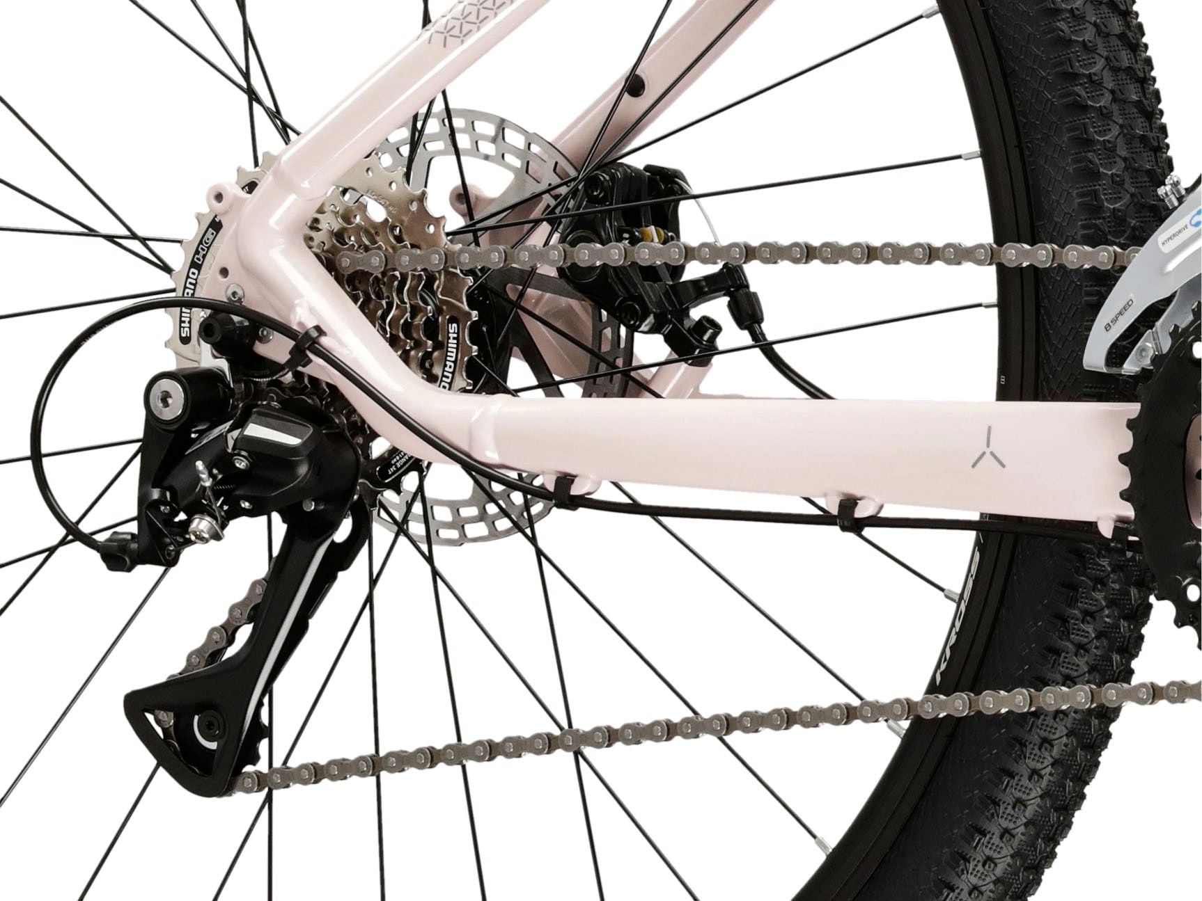 Kross Mountainbike »Damen Hardtail Lea 3.0«, 16 Gang, Shimano, ACERA M3020 Schaltwerk, Kettenschaltung