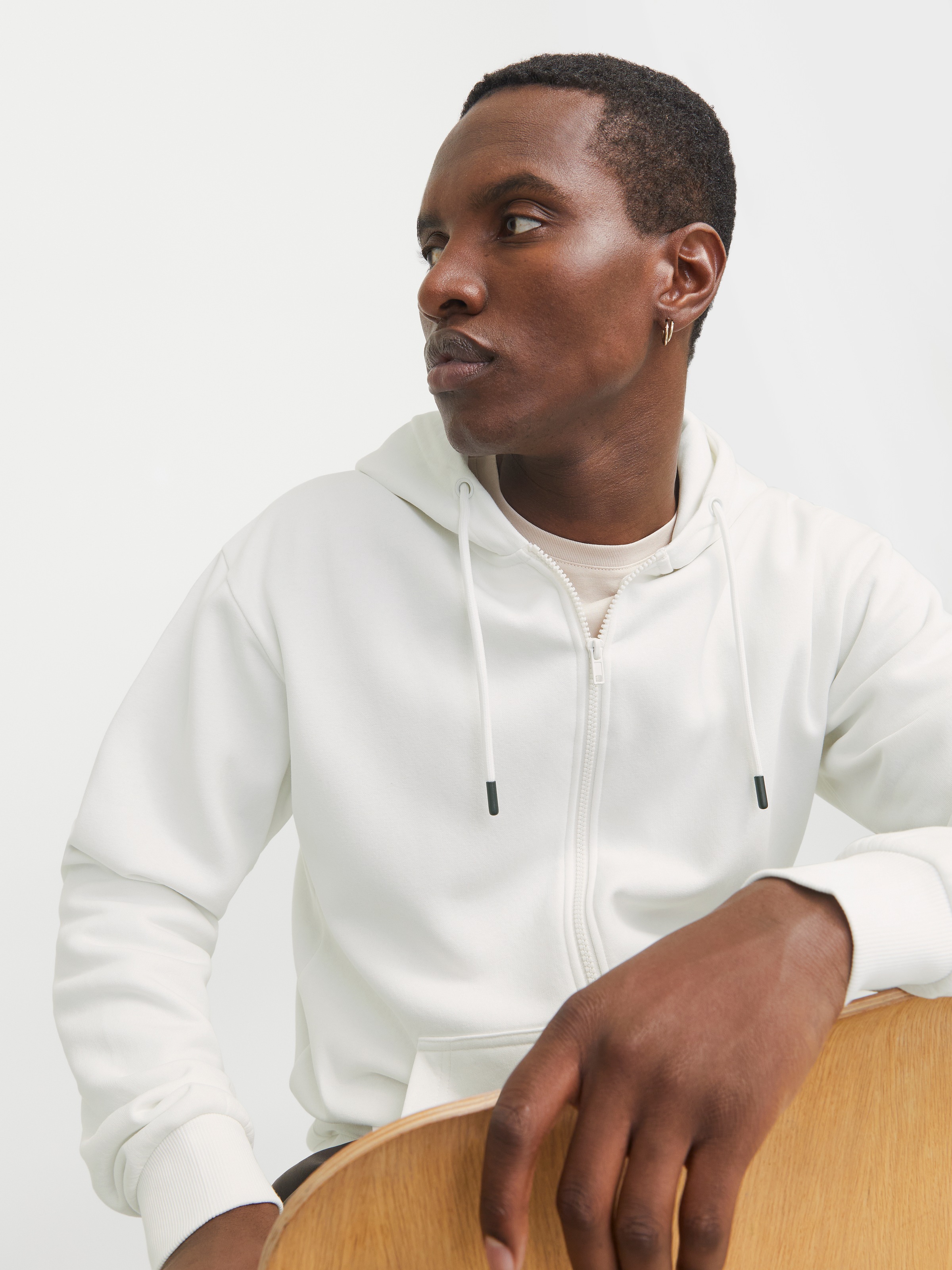 Jack & Jones Kapuzensweatjacke "JJEBRADLEY SWEAT ZIP HOOD NOOS", mit Kapuze günstig online kaufen