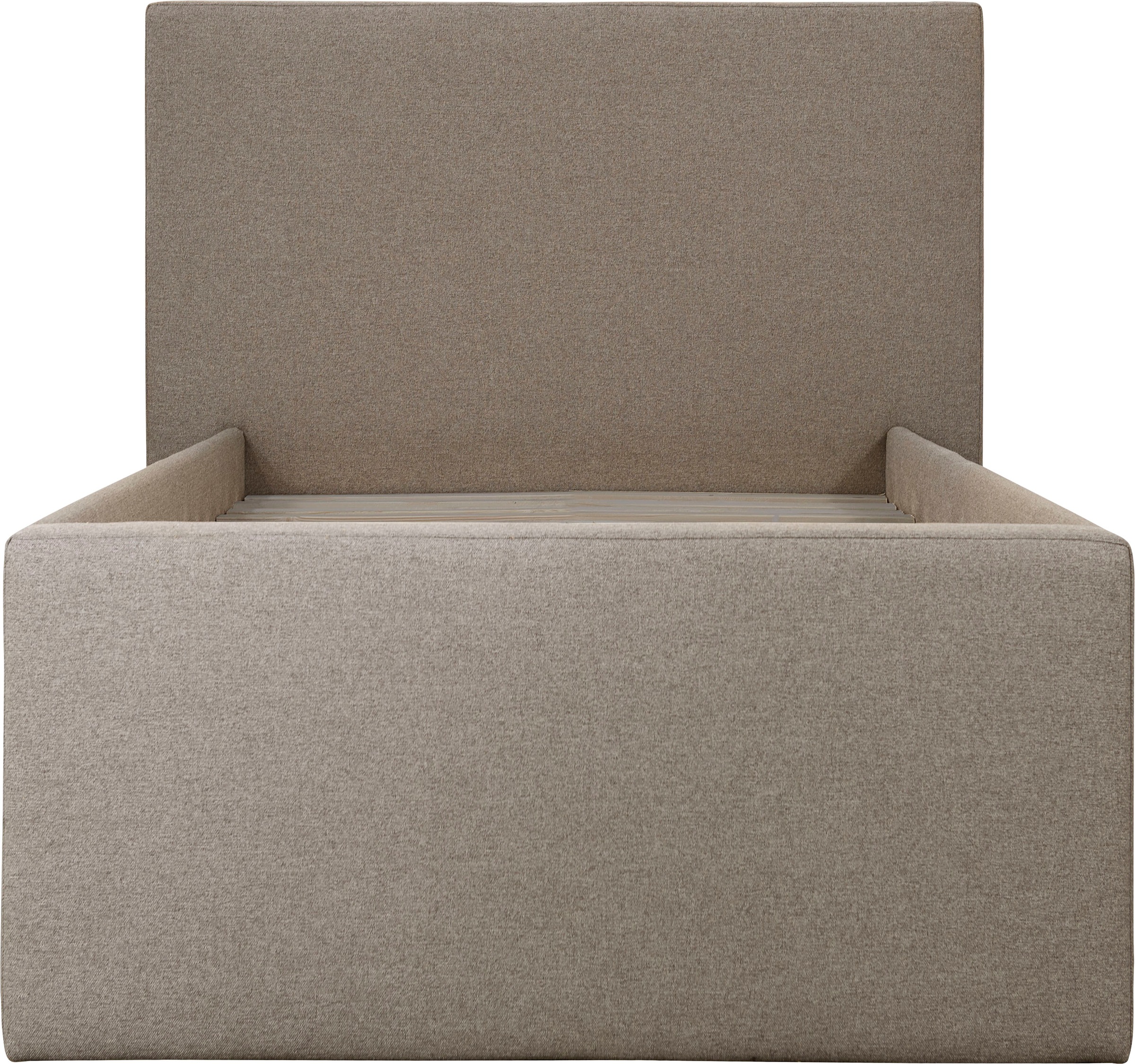 Home affaire Polsterbett "Dalina" geradliniges Kopfteil, in 5 Breiten, auch günstig online kaufen