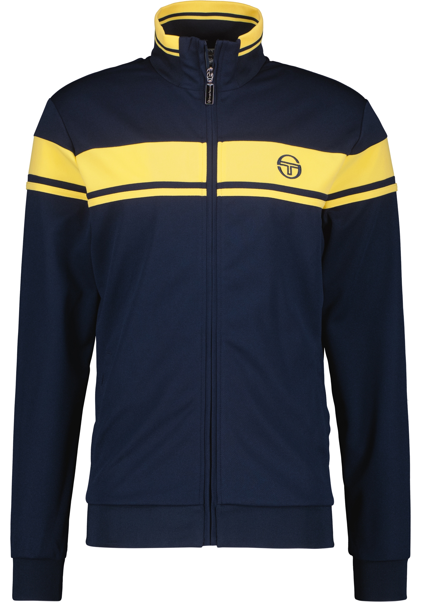 Sergio Tacchini Trainingsjacke "DAMARINDO TRACK TOP Herren", ohne Kapuze, Trainingsjacke Herren, leichte Jacke, Retro, S