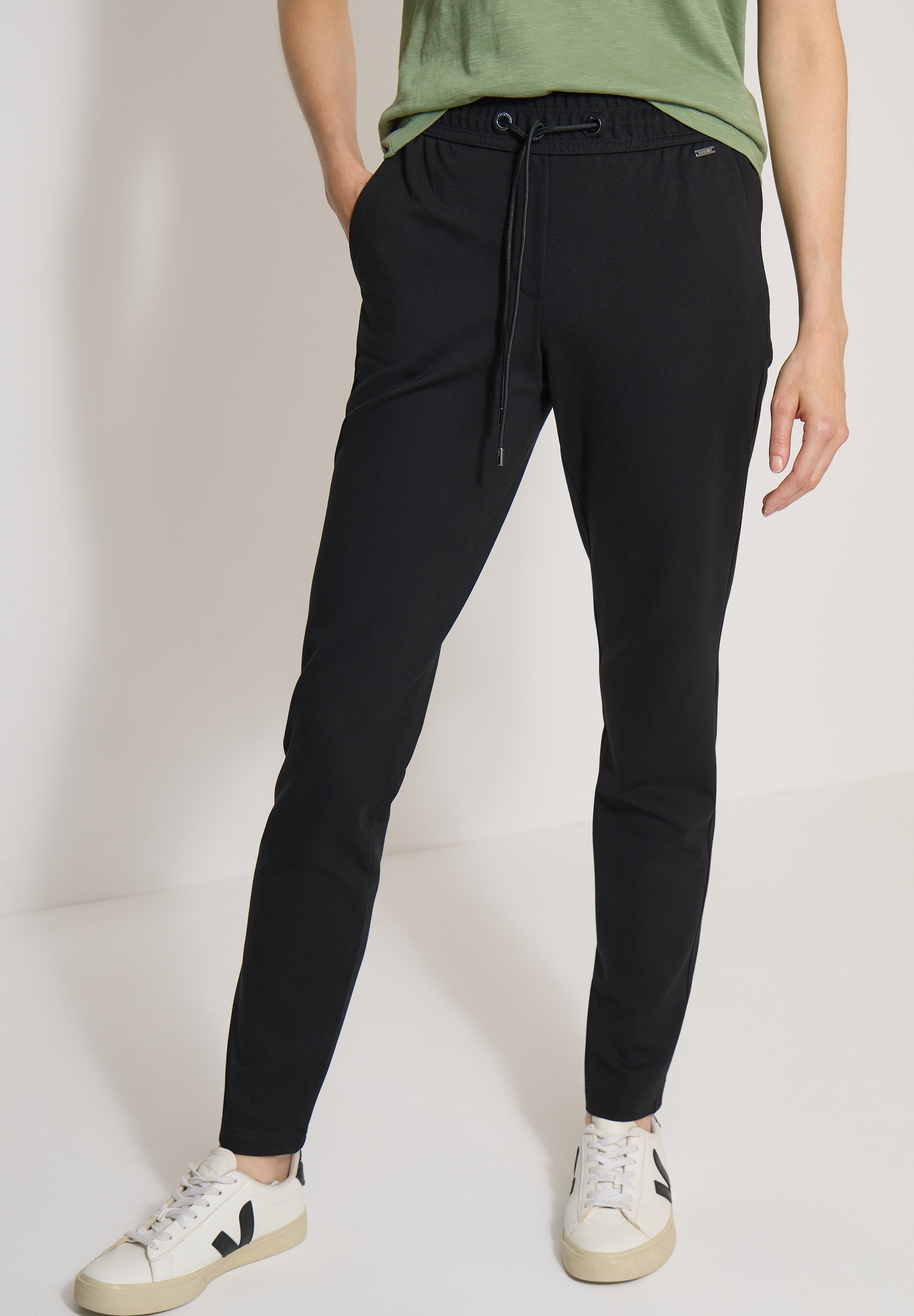 Cecil Stoffhose Middle Waist