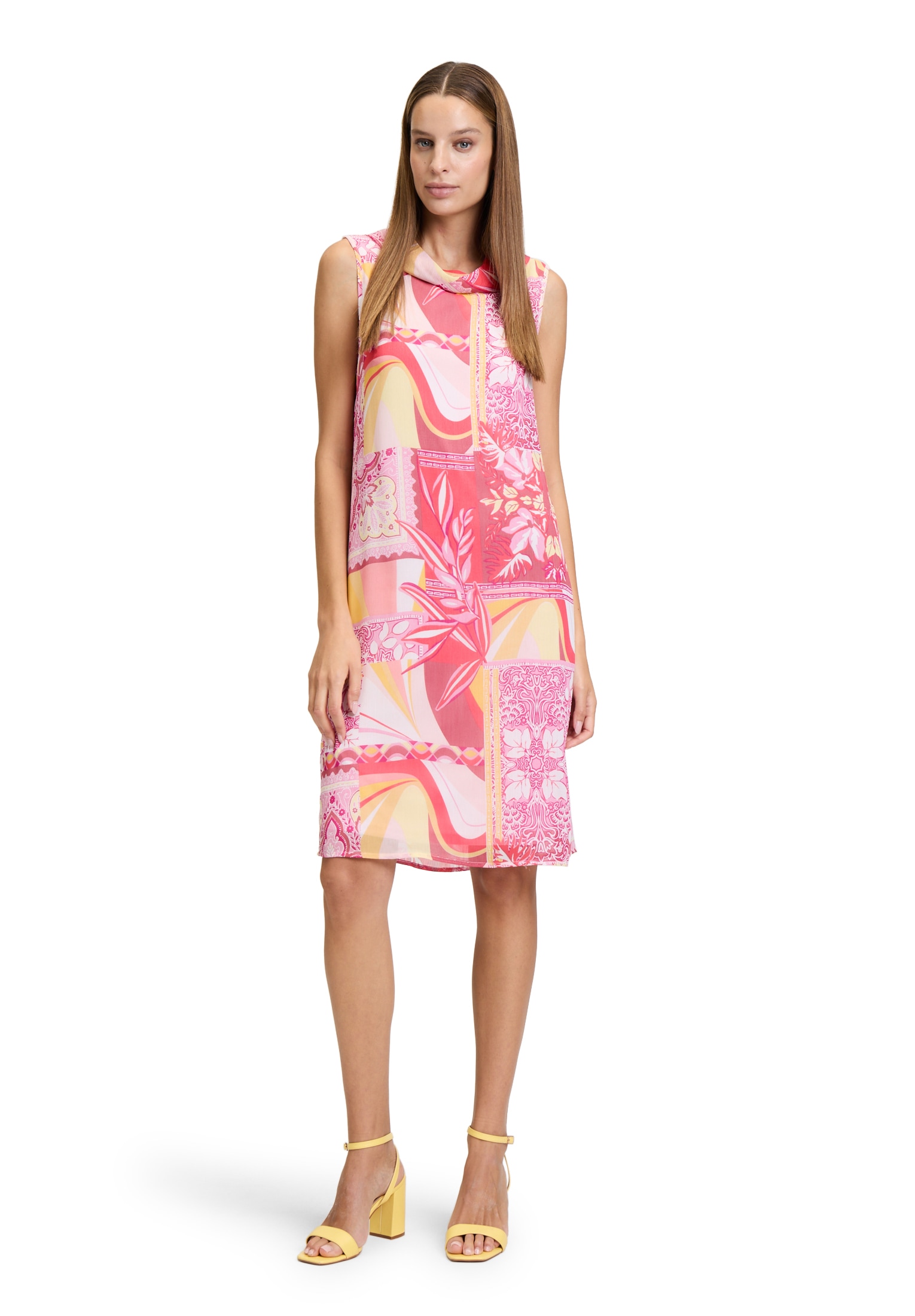 Betty Barclay Chiffonkleid »Betty Barclay Chiffonkleid ohne Arm«, Design