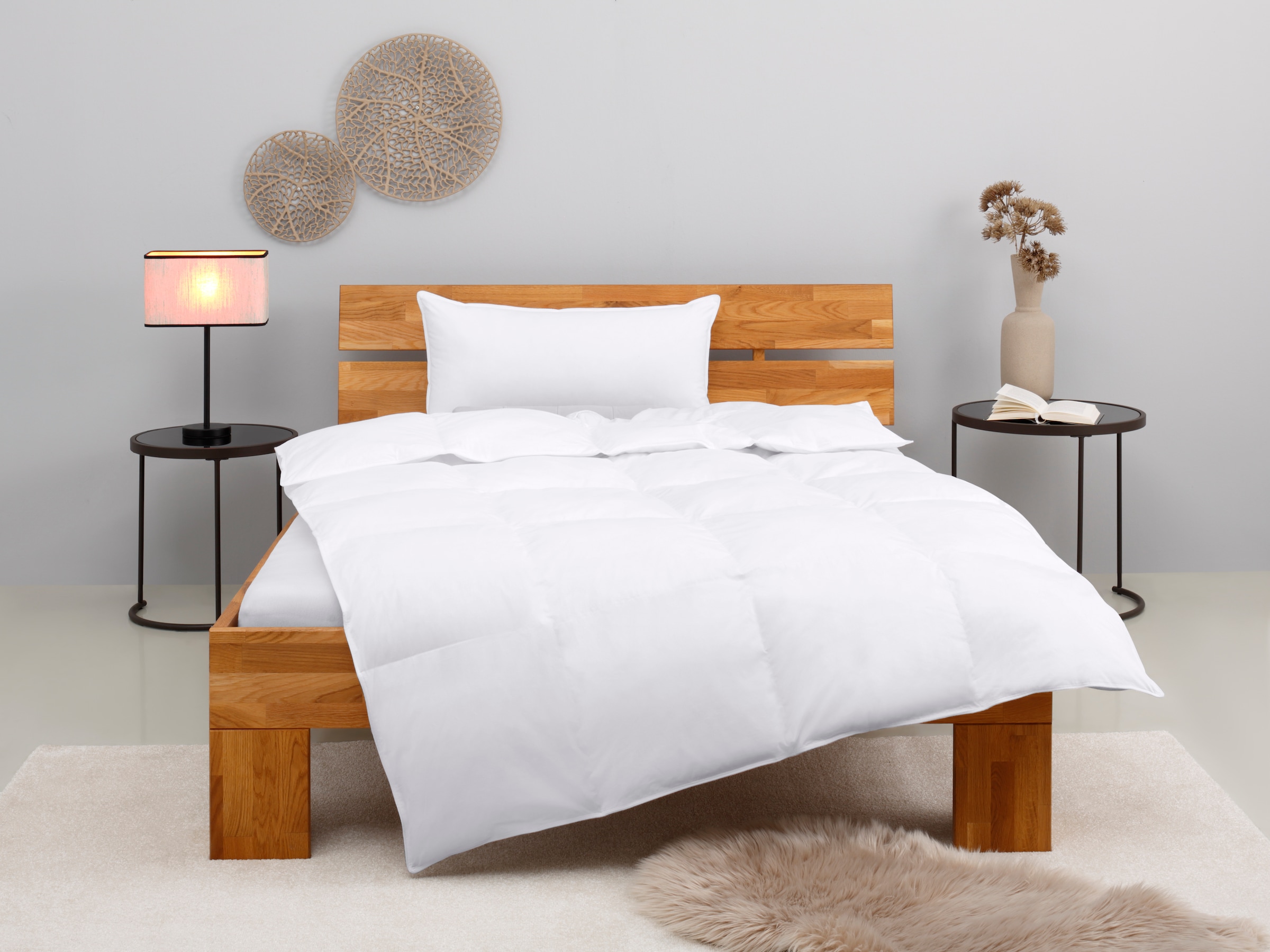 OTTO home Kunstfaserbettdecke + Kopfkissen "Taylore Set: 1 Bettdecke 135x20 günstig online kaufen