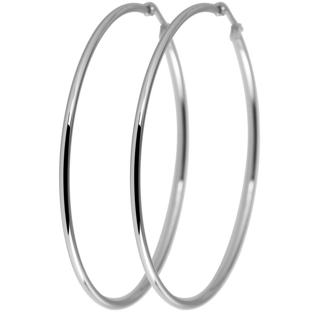 Adelia´s Paar Creolen »Damen Ohrringe – Creole aus Edelstahl« Ein kleines Geschenk mit großer Wirkung