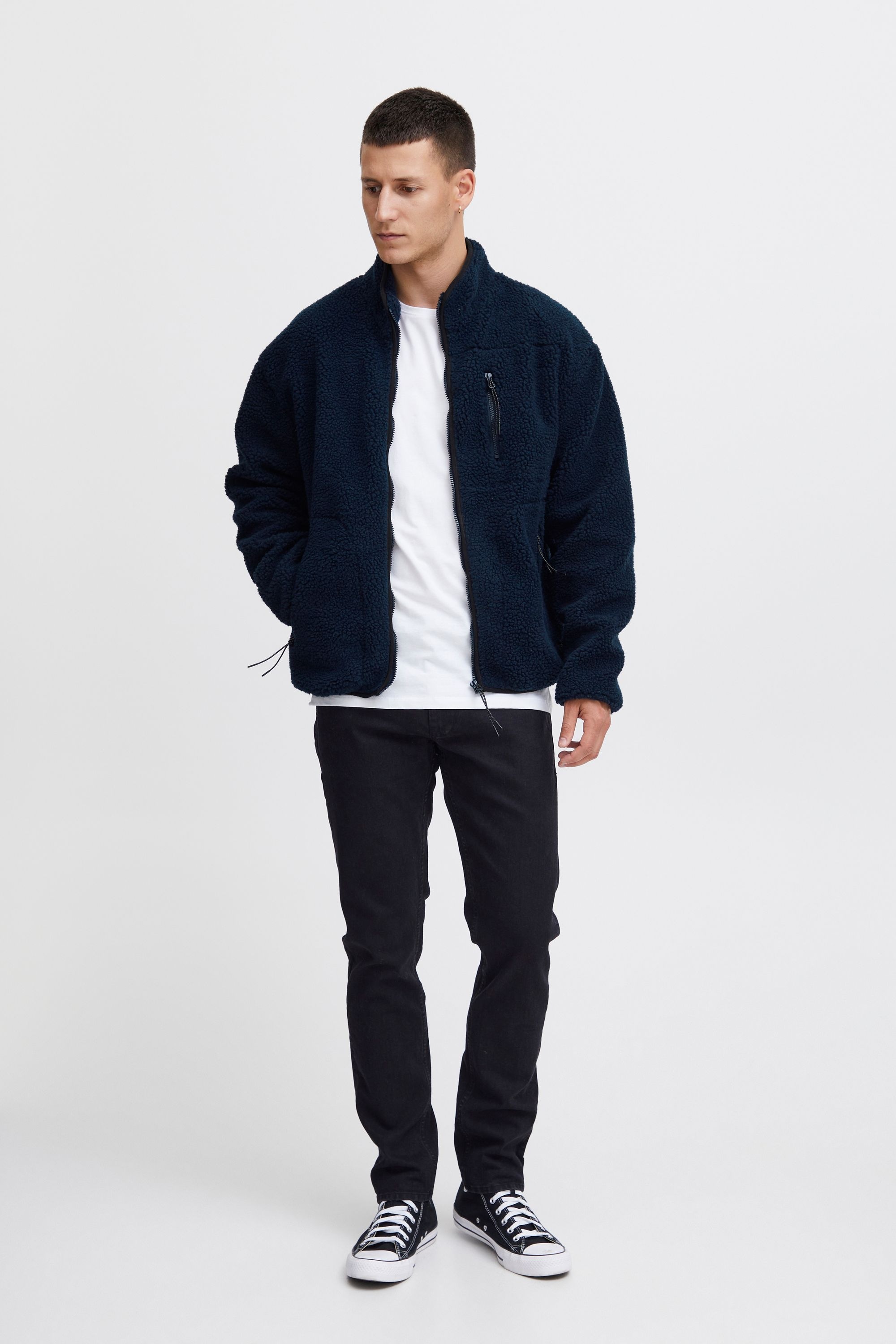 Thumbnail - Blend Kapuzensweatjacke "BHSweatshirt" Gemütliche Teddy-Jacke