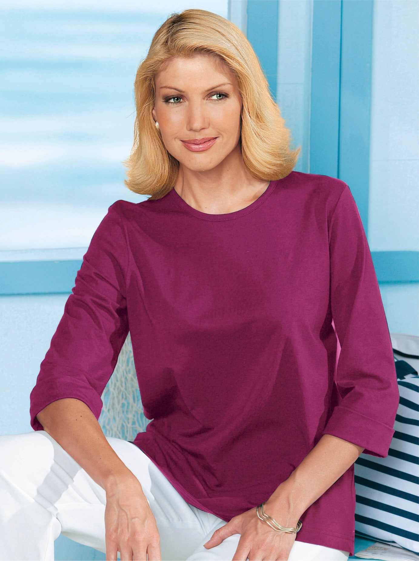 Classic Basics Rundhalsshirt "Shirt", 1 Stk. günstig online kaufen