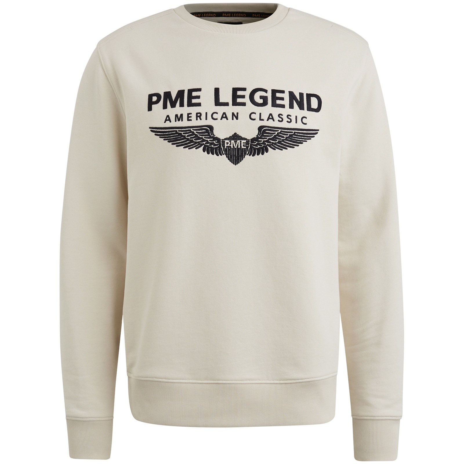 PME LEGEND Sweatshirt »Crewneck soft terry with logo«, mit Logo Stickerei