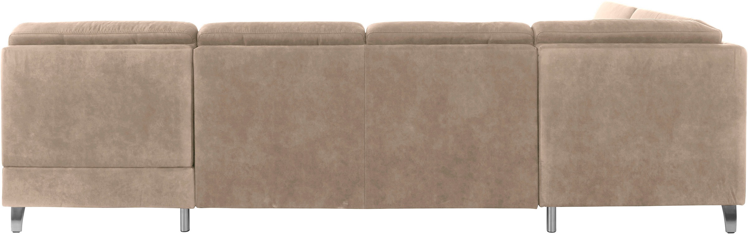 sit&more Wohnlandschaft »Clio U-Form«, wahlweise mit Bettfunktion und Bettkasten, inklusive Federkern