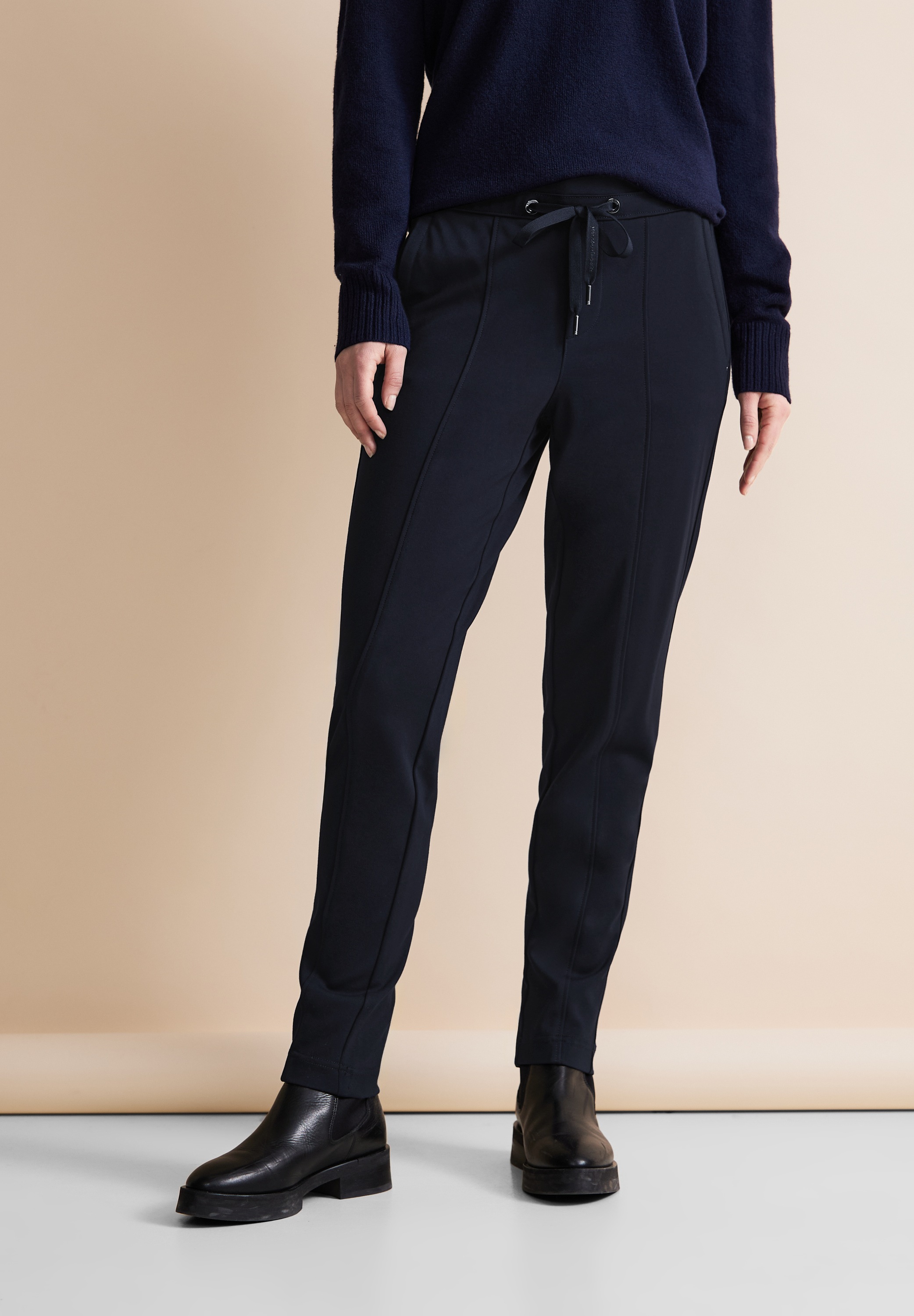 STREET ONE Jogger Pants, softer Materialmix