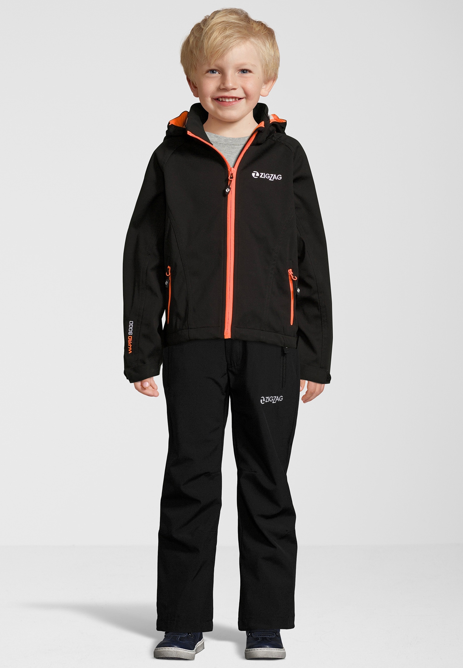 ZIGZAG Softshelljacke »Grand Lake W-PRO«, mit wetterbeständigen Eigenschaften