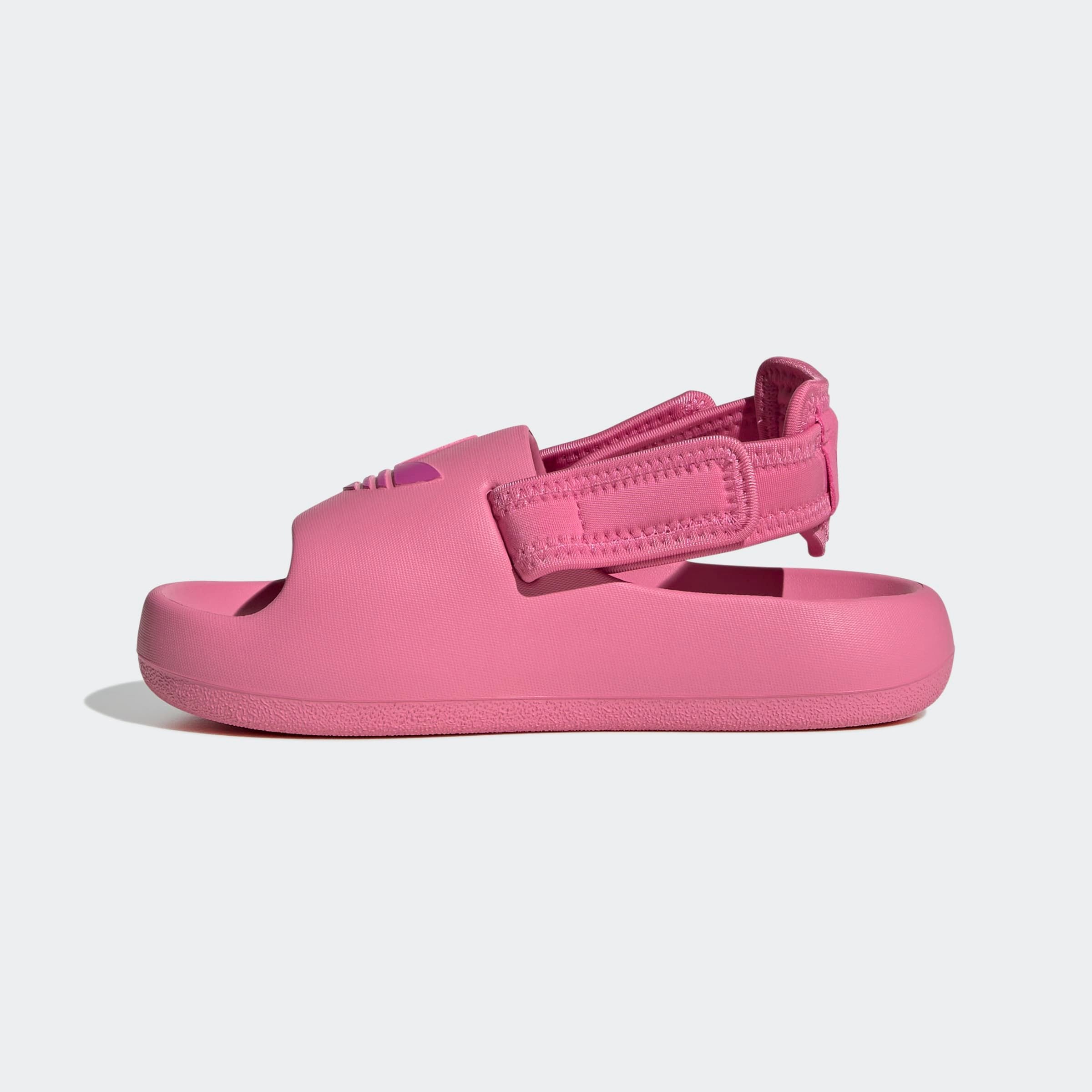 Badesandale ADIDAS ORIGINALS "ADIFOM KIDS ADILETTE", Mädchen, Gr. 34, rosa (rose tone, semi lucid fuchsia, bliss pink), Synthetik, Textil, Schuhe, Badelatschen für Kinder & Jugendliche 2