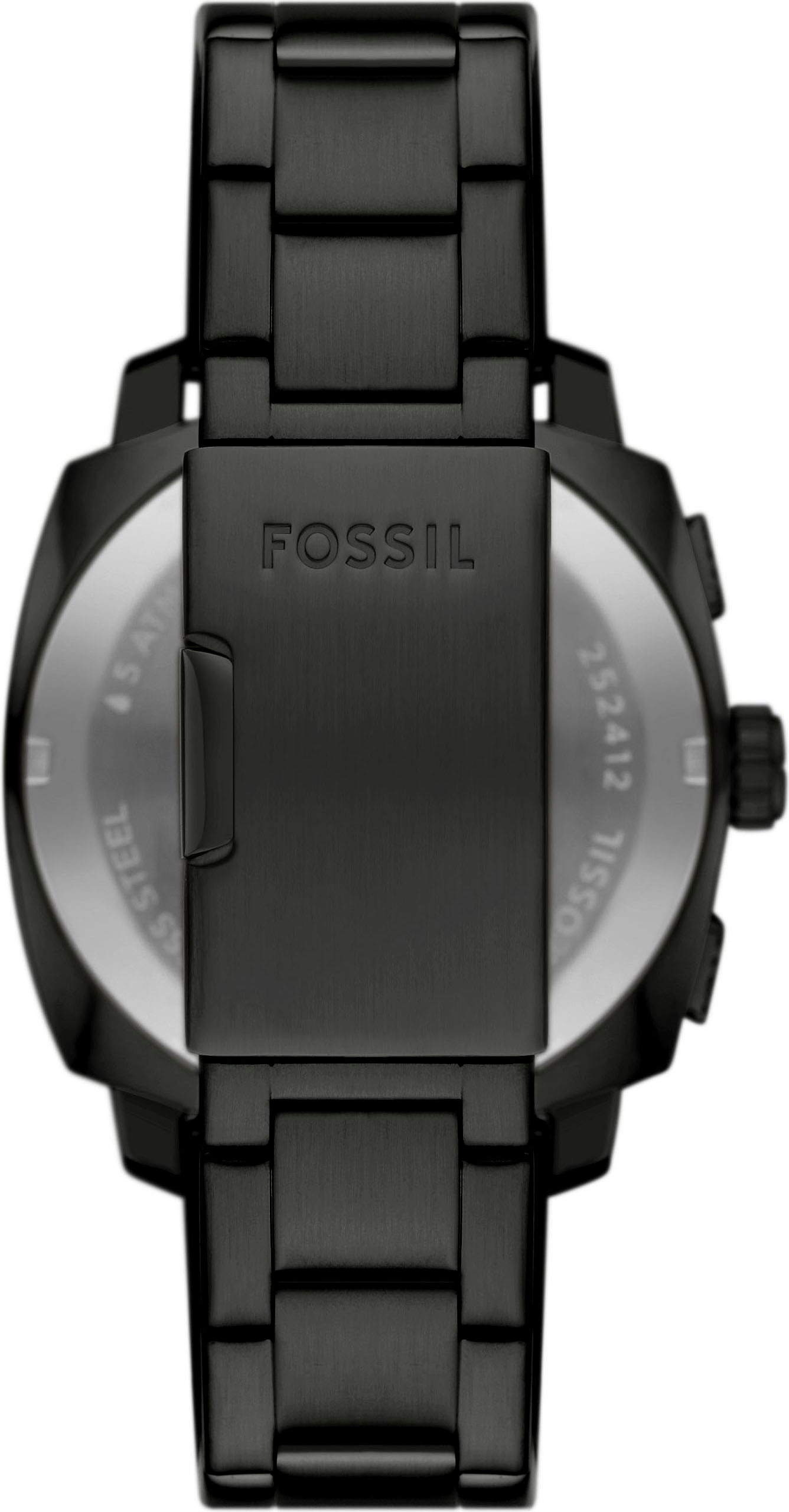 Fossil Chronograph »MACHINE (NEW GENERATION)«, Quarzuhr, Armbanduhr, Herrenuhr, Edelstahlarmband, analog