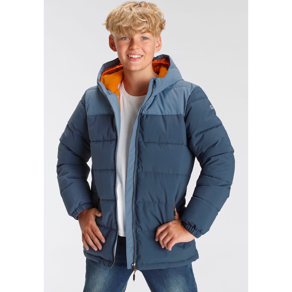 Killtec Winterjacke »KW 1 BYS JCKT OT - für Kinder«, mit Kapuze, Winddicht & Wasserabweisend & Atmungsaktiv