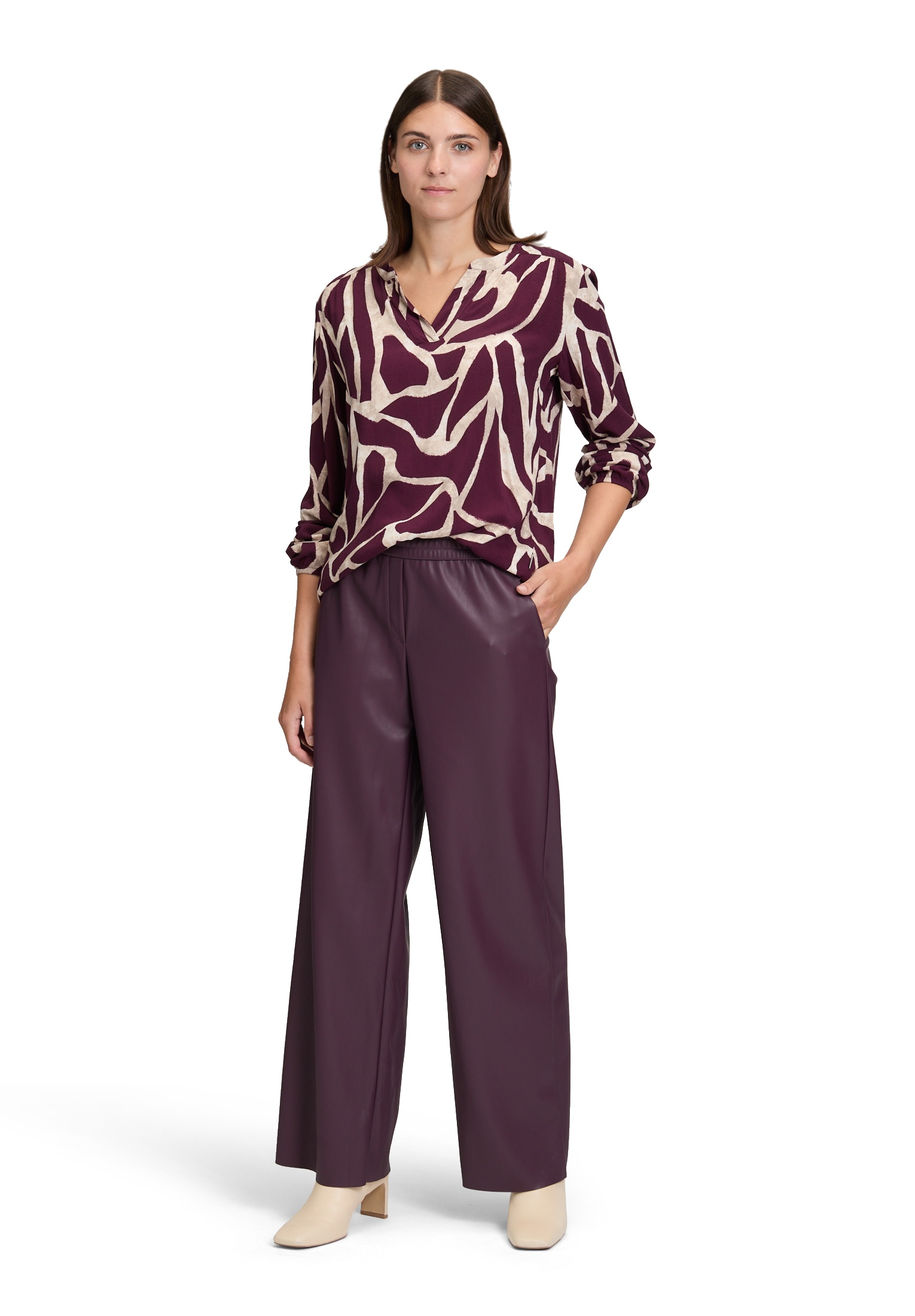 Betty&Co Schlupfbluse »Betty & Co Damen Schlupfbluse mit Print«