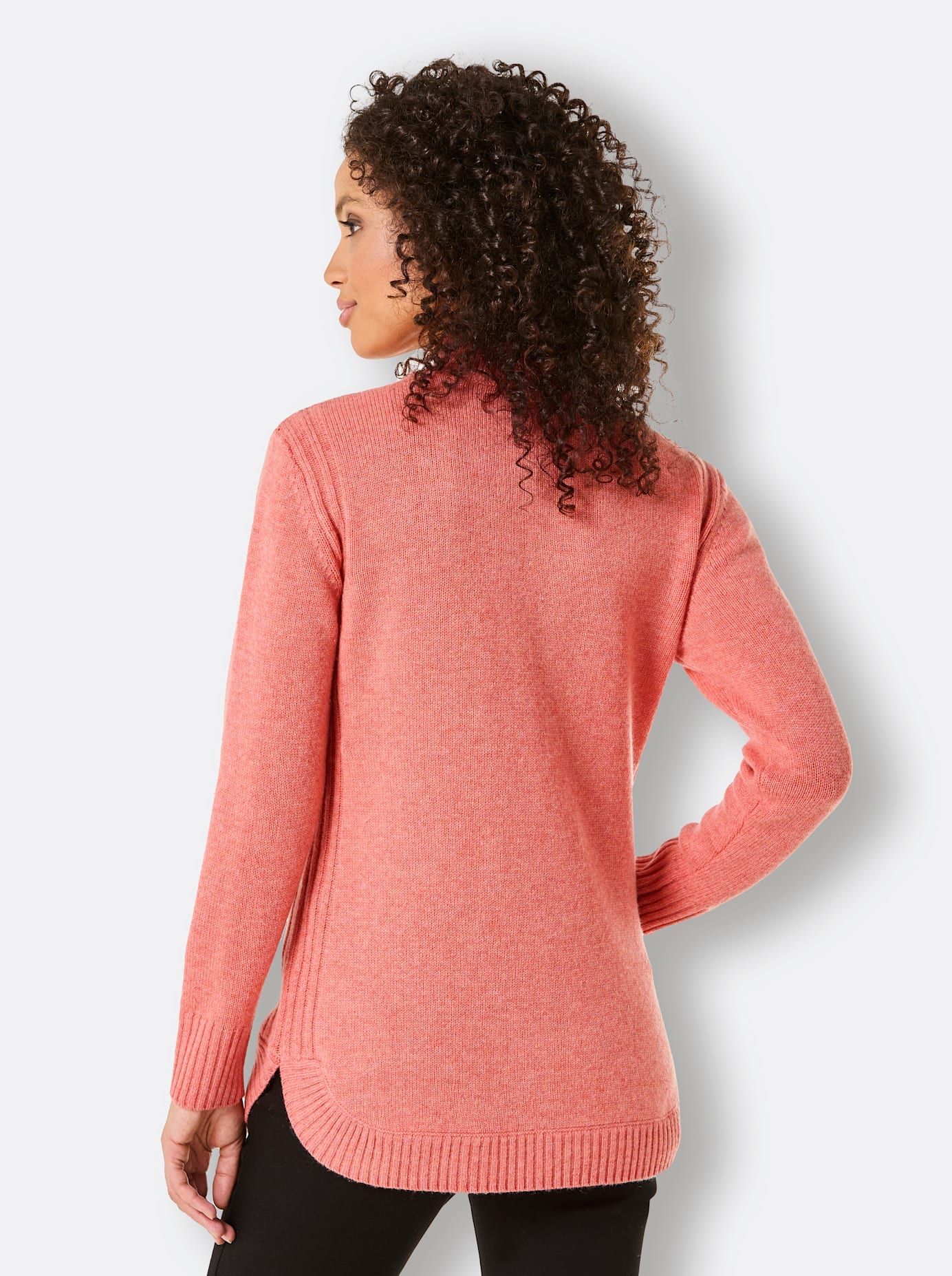 CREATION L PREMIUM Longpullover »Merino-Kaschmir-Pullover«