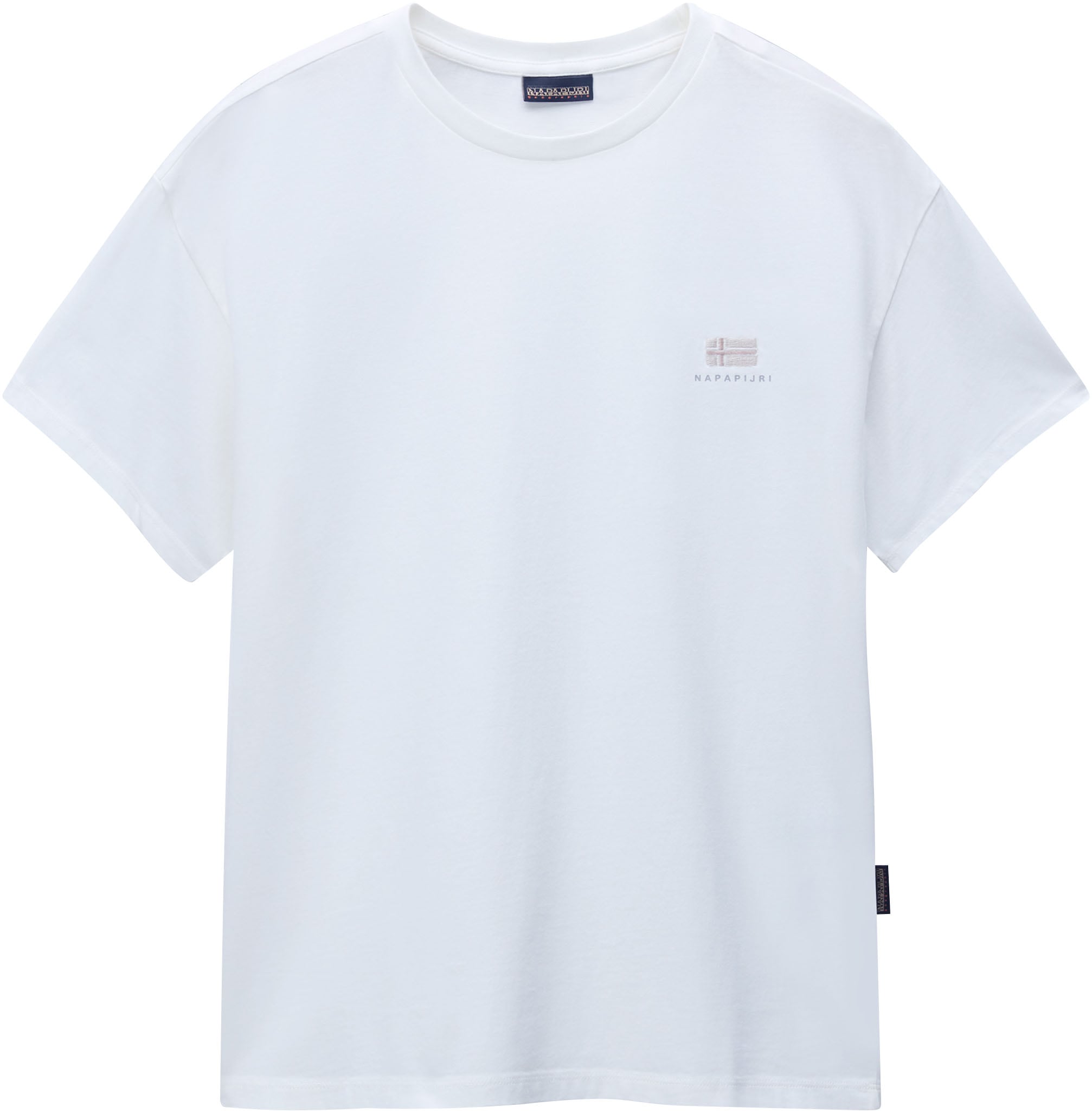 Napapijri T-Shirt »S-NINA 941 BLACK BEAUTY«, Mit Rundhalsausschnitt