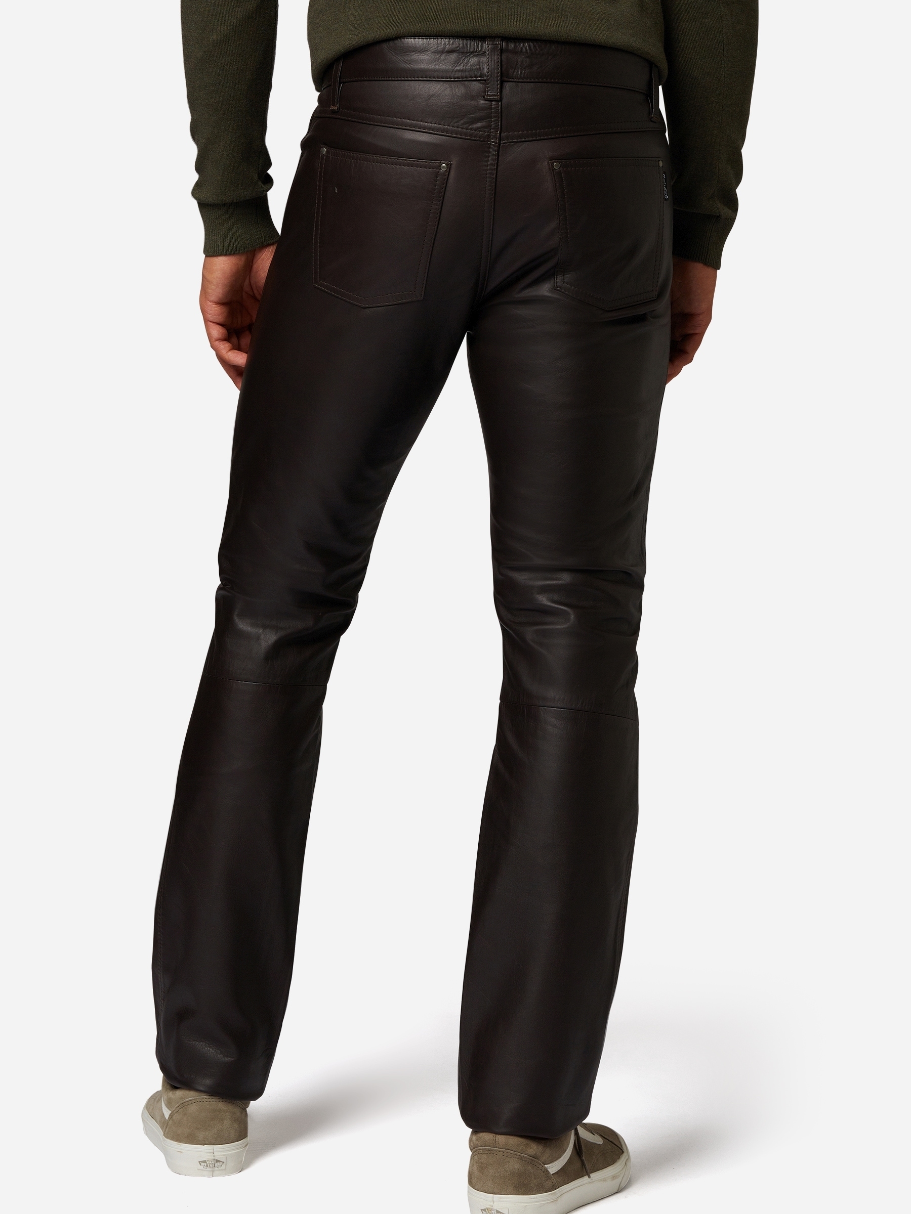 RICANO Lederhose »Lederhose No. 3 TR - Cow Waxy«  Handgefertigt aus echtem Leder
