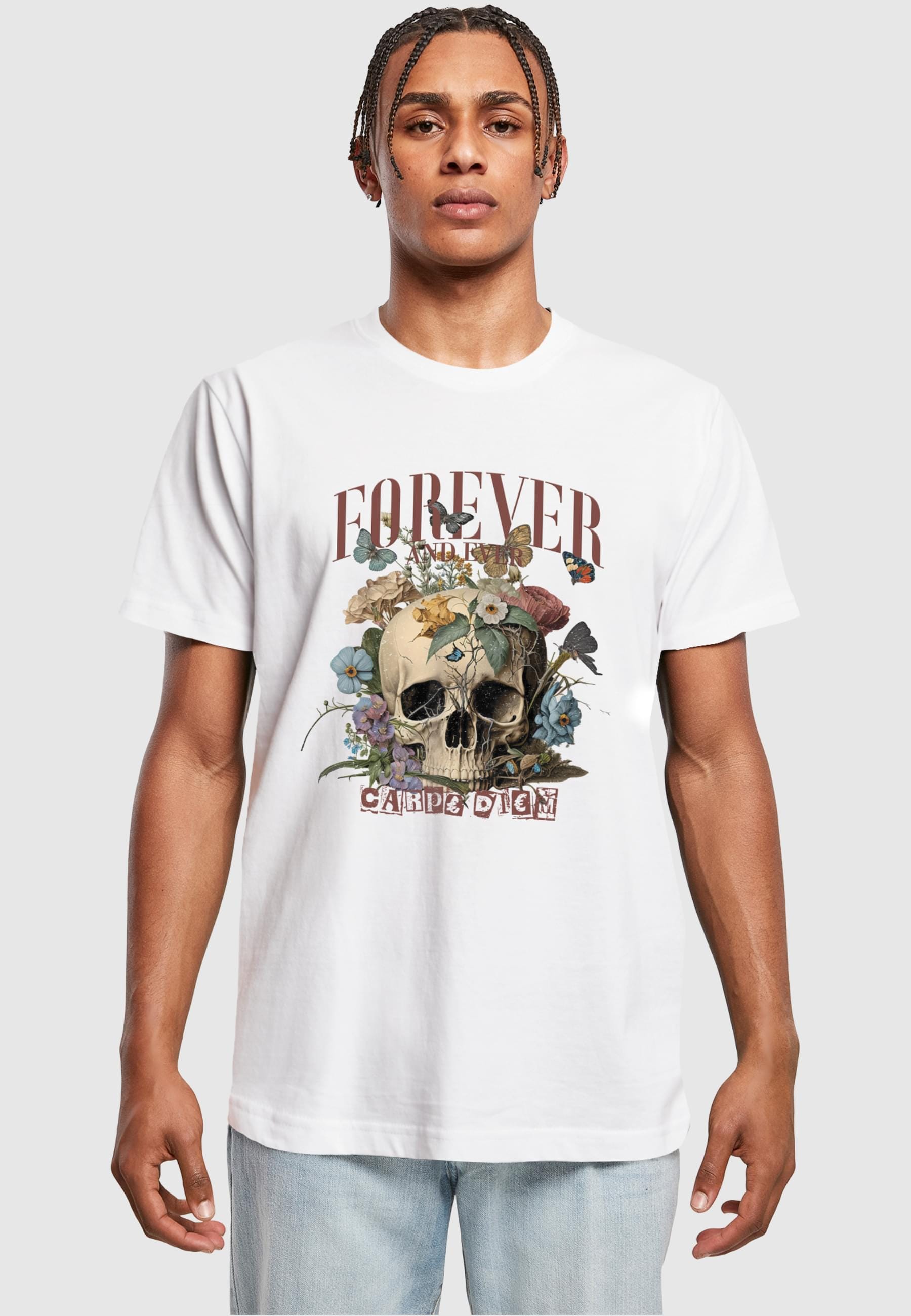 MisterTee T-Shirt »MisterTee Herren Forever And Ever Tee« 1 Stk.