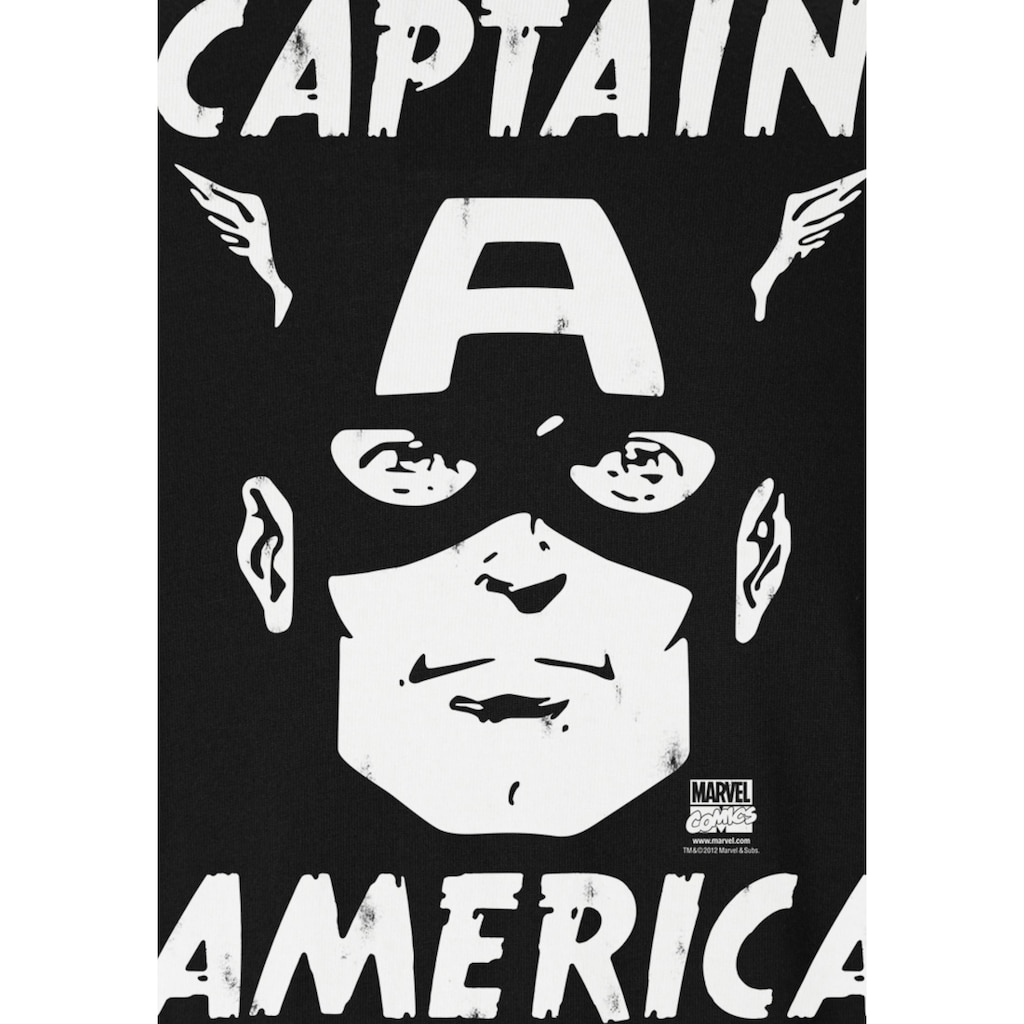 LOGOSHIRT T-Shirt »Captain America - Marvel«