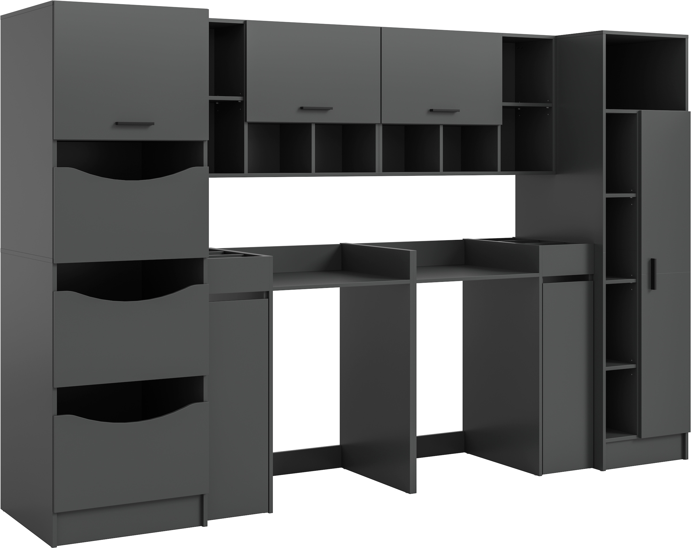 welltime Badmöbel-Set "FALAS, TOPSELLER, 8-teilig, Hauswirtschaftsraum Set, günstig online kaufen