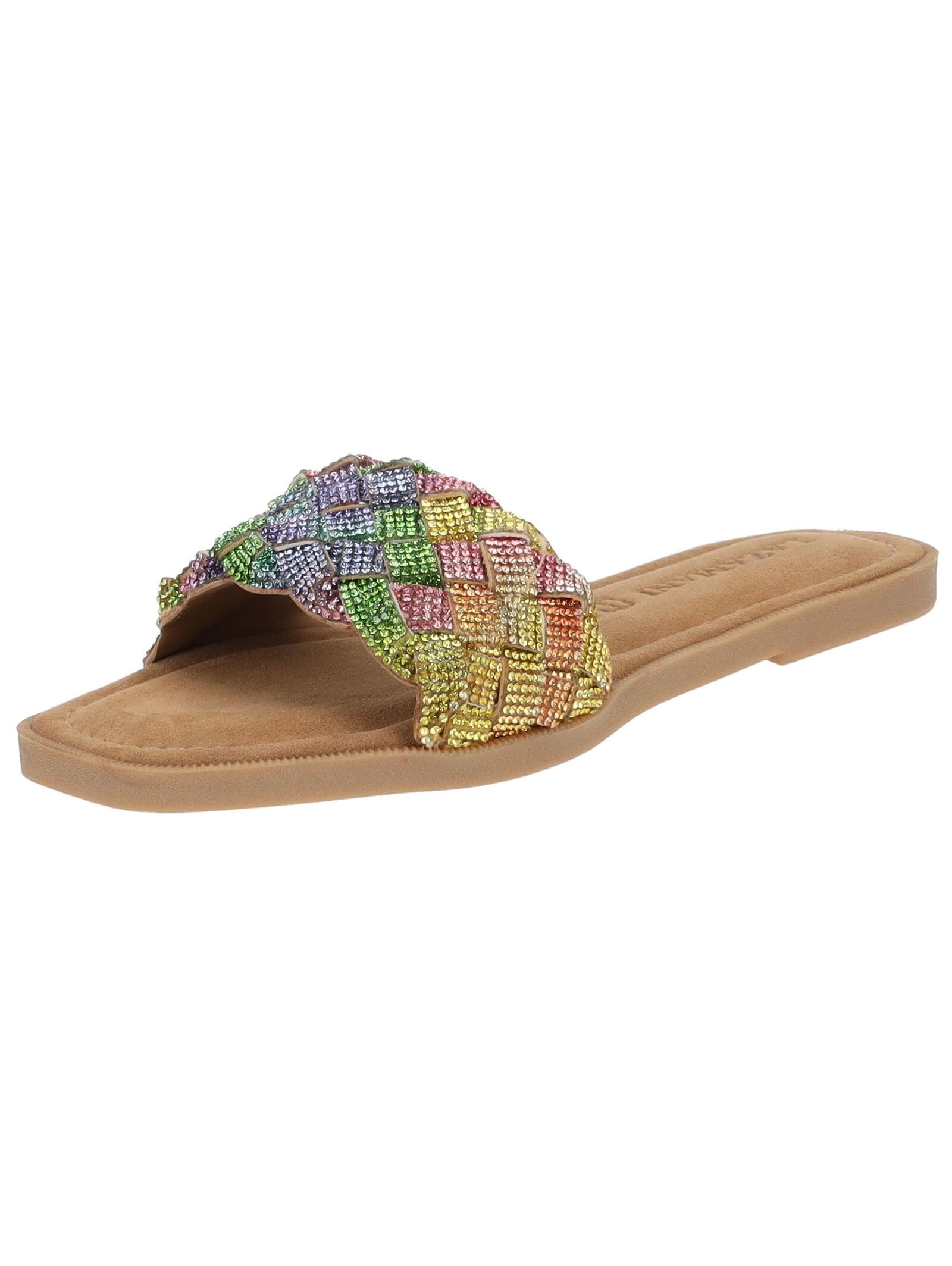 Lazamani Pantolette "Lazamani Pantoletten Leder/Textil" günstig online kaufen