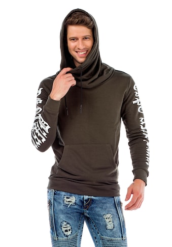 Cipo & Baxx Sweatshirt, mit Schalkragen kaufen