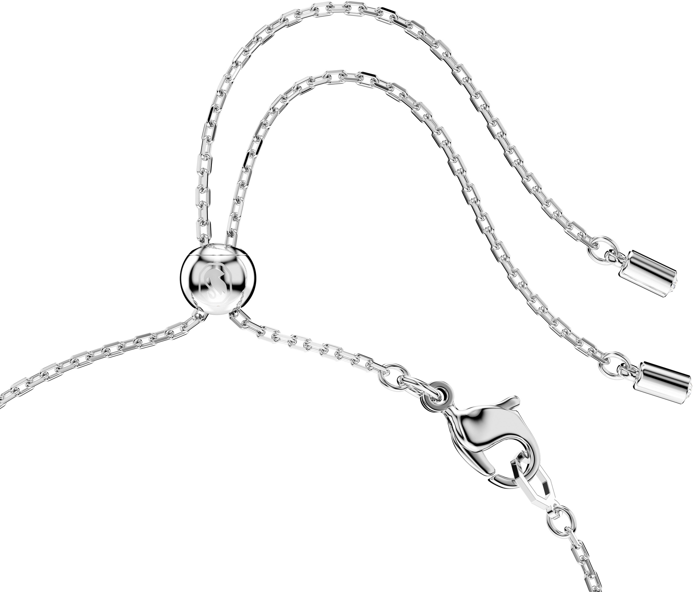 Swarovski Kette mit Anhänger »Idyllia E Florere Blume, 5679939«, mit Swarovski® Kristall