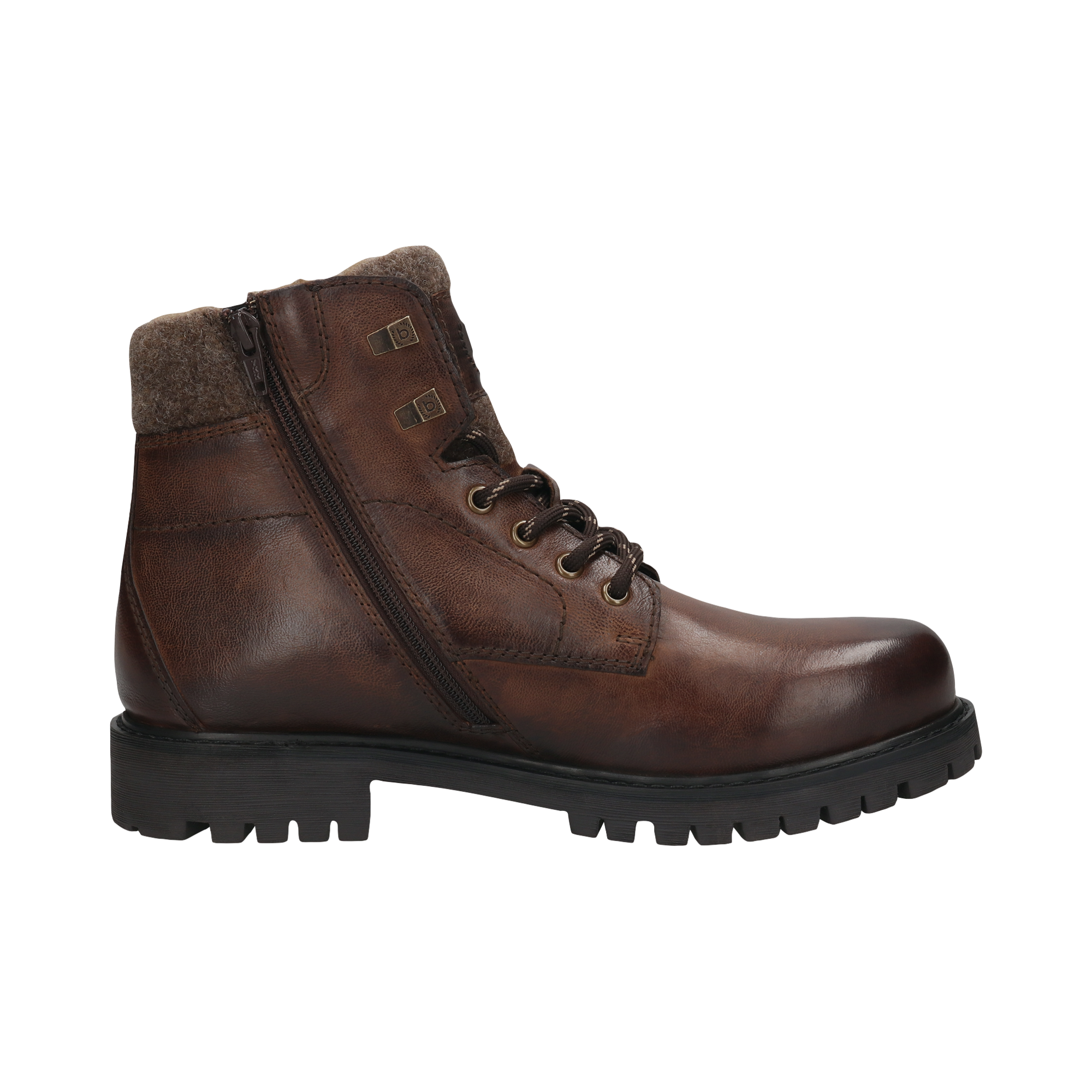 bugatti Winterboots  Schnürstiefel, Herrenboots mit Warmfutter