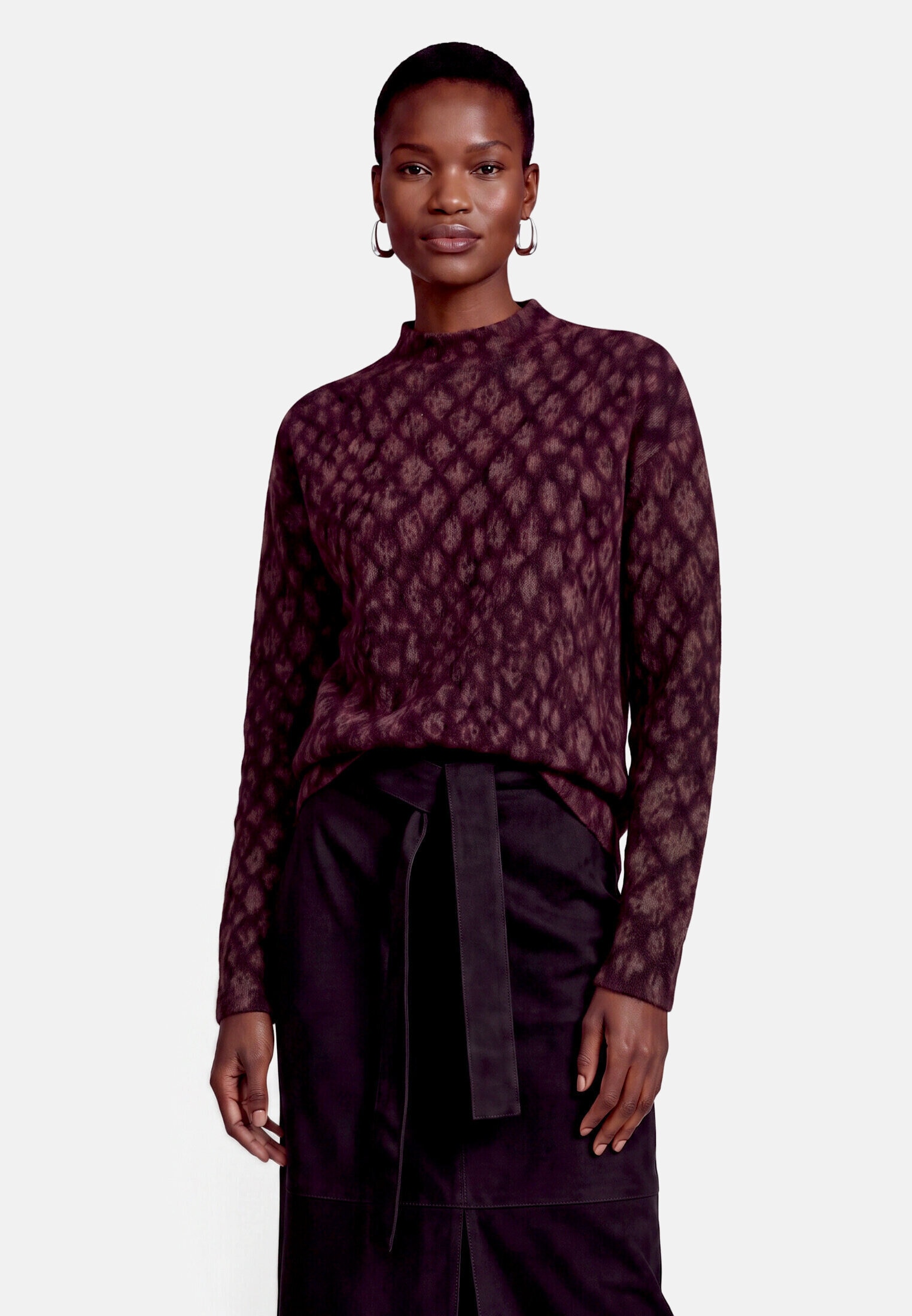 Zero Strickpullover »Damen mit Muster« 1 Material