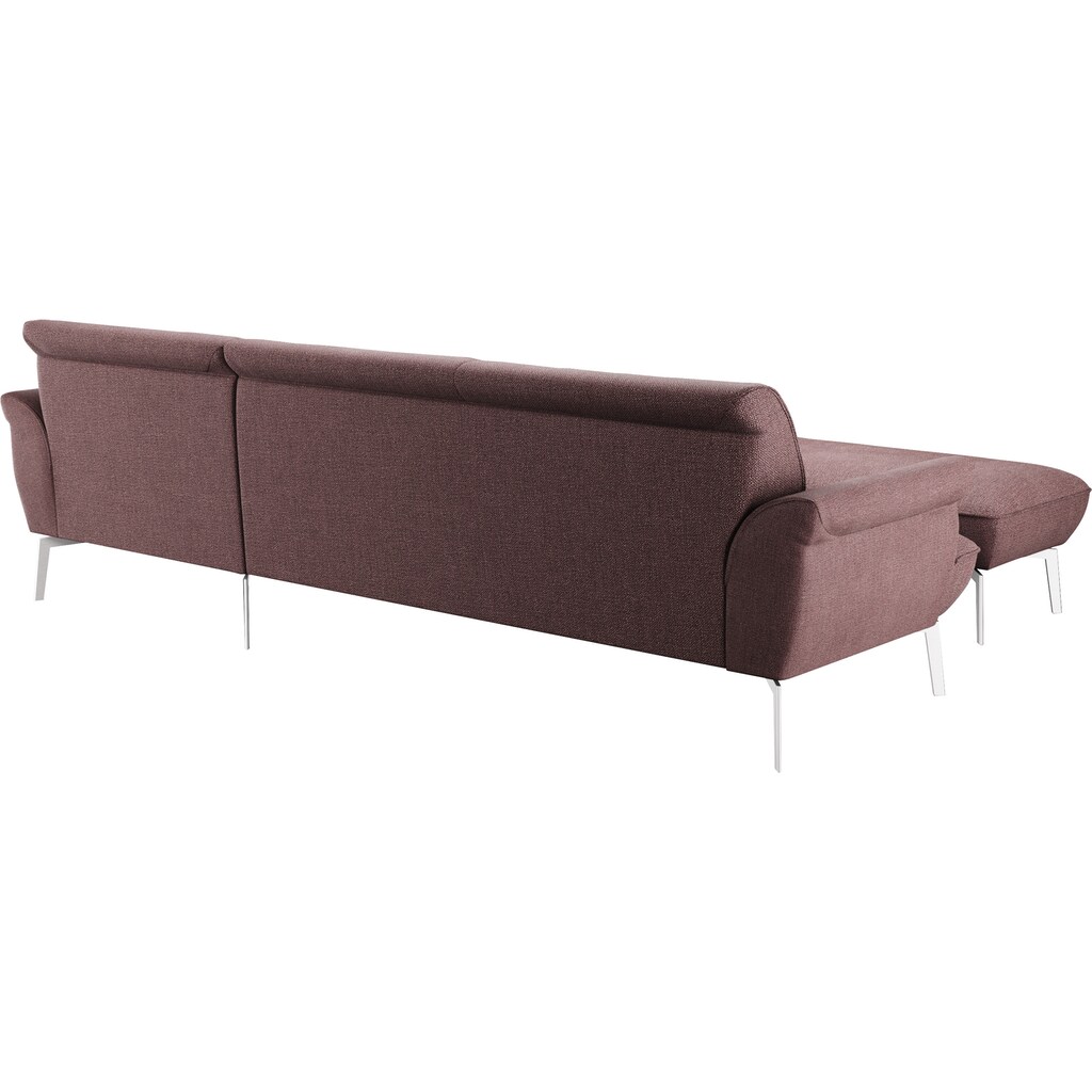 himolla Ecksofa »himolla 9900«, (mit Hocker)