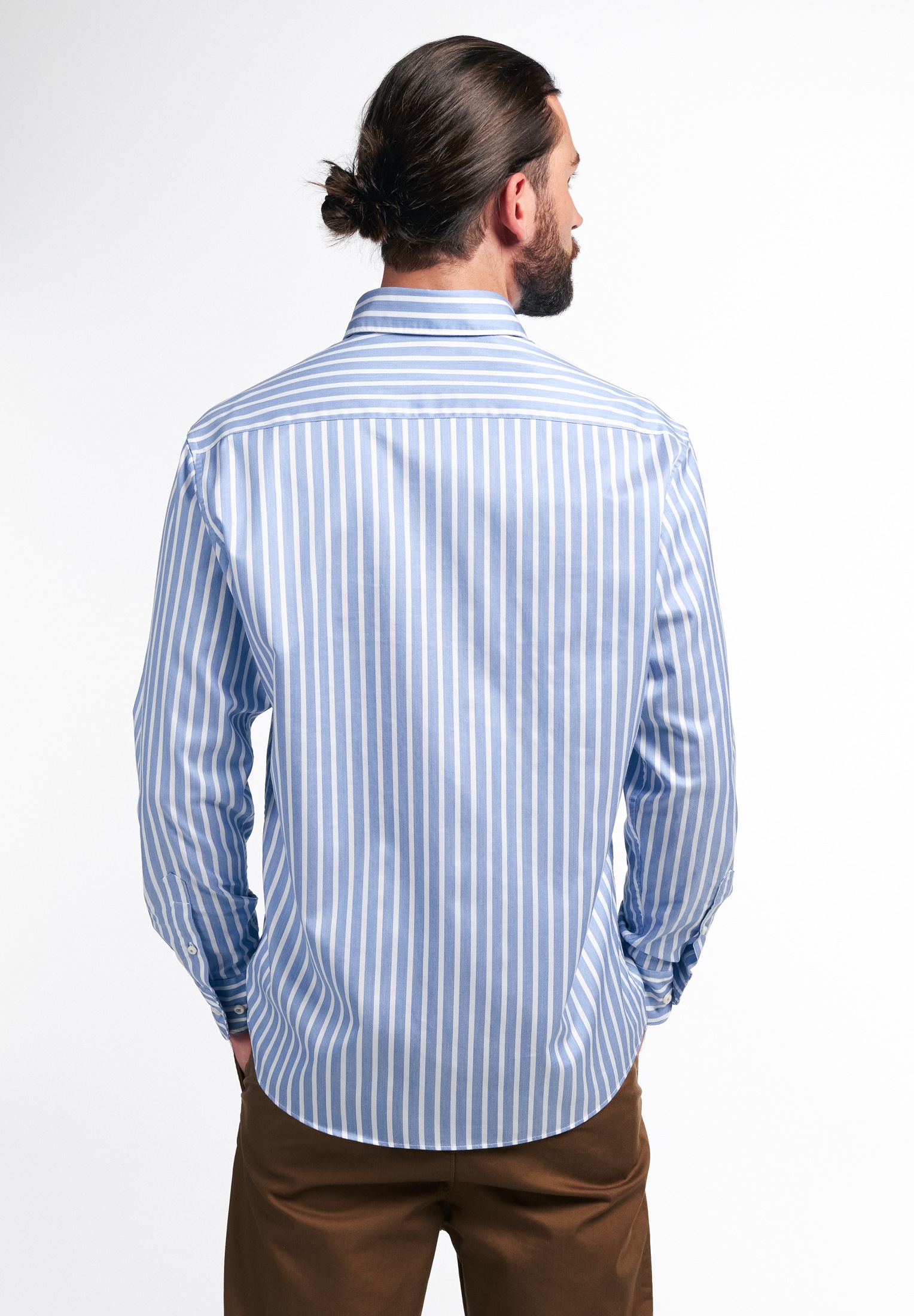 Eterna Langarmhemd "MODERN FIT" EASY IRON (bügelleicht) günstig online kaufen