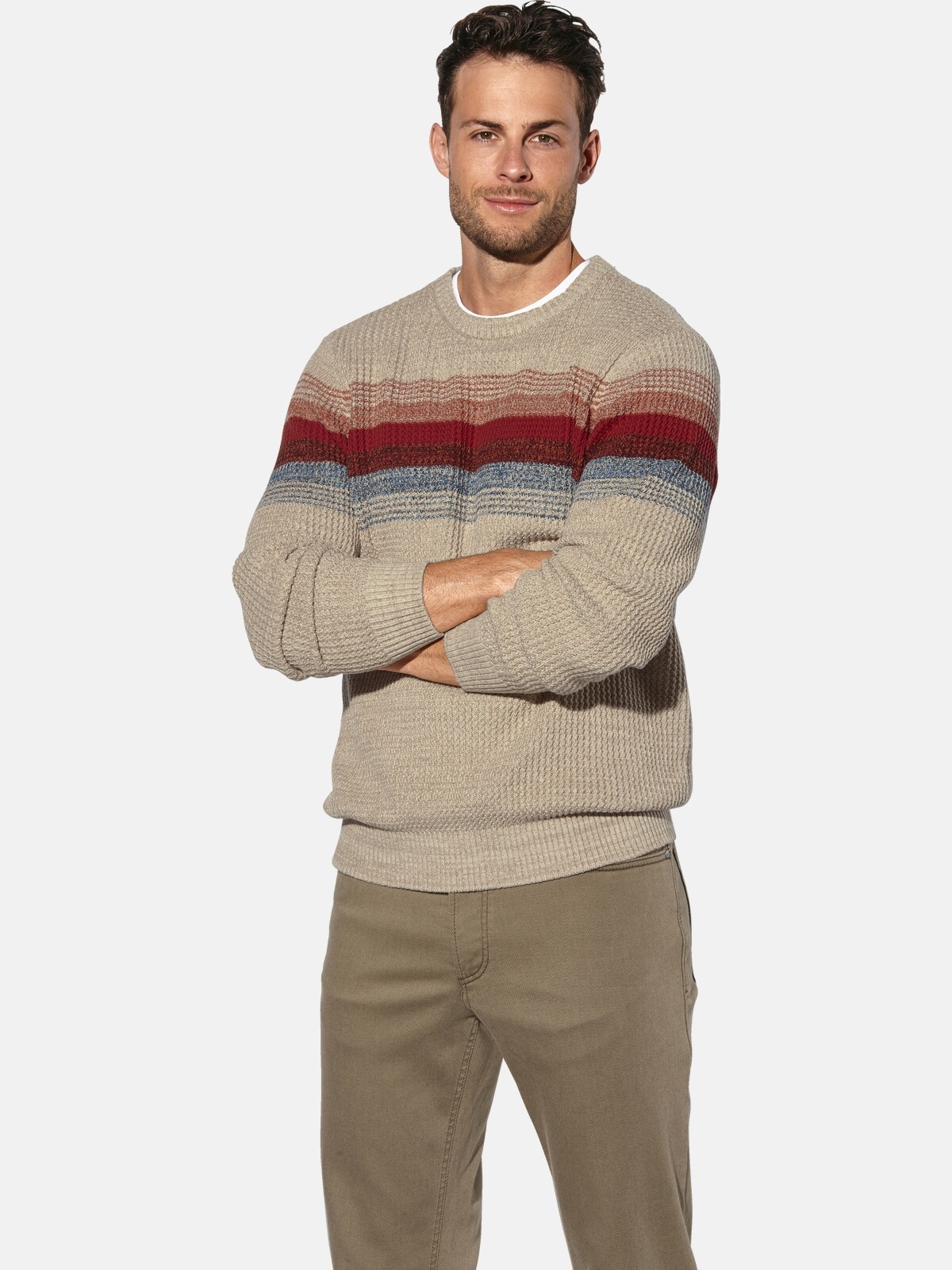 Babista Rundhalspullover »Pullover ALVARIO«