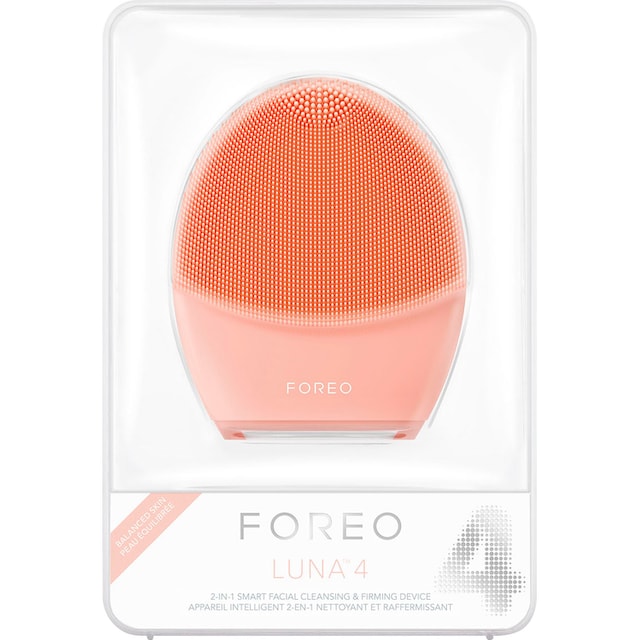 FOREO Elektrische Gesichtsreinigungsbürste »LUNA™ 4 balanced skin« auf  Rechnung | BAUR