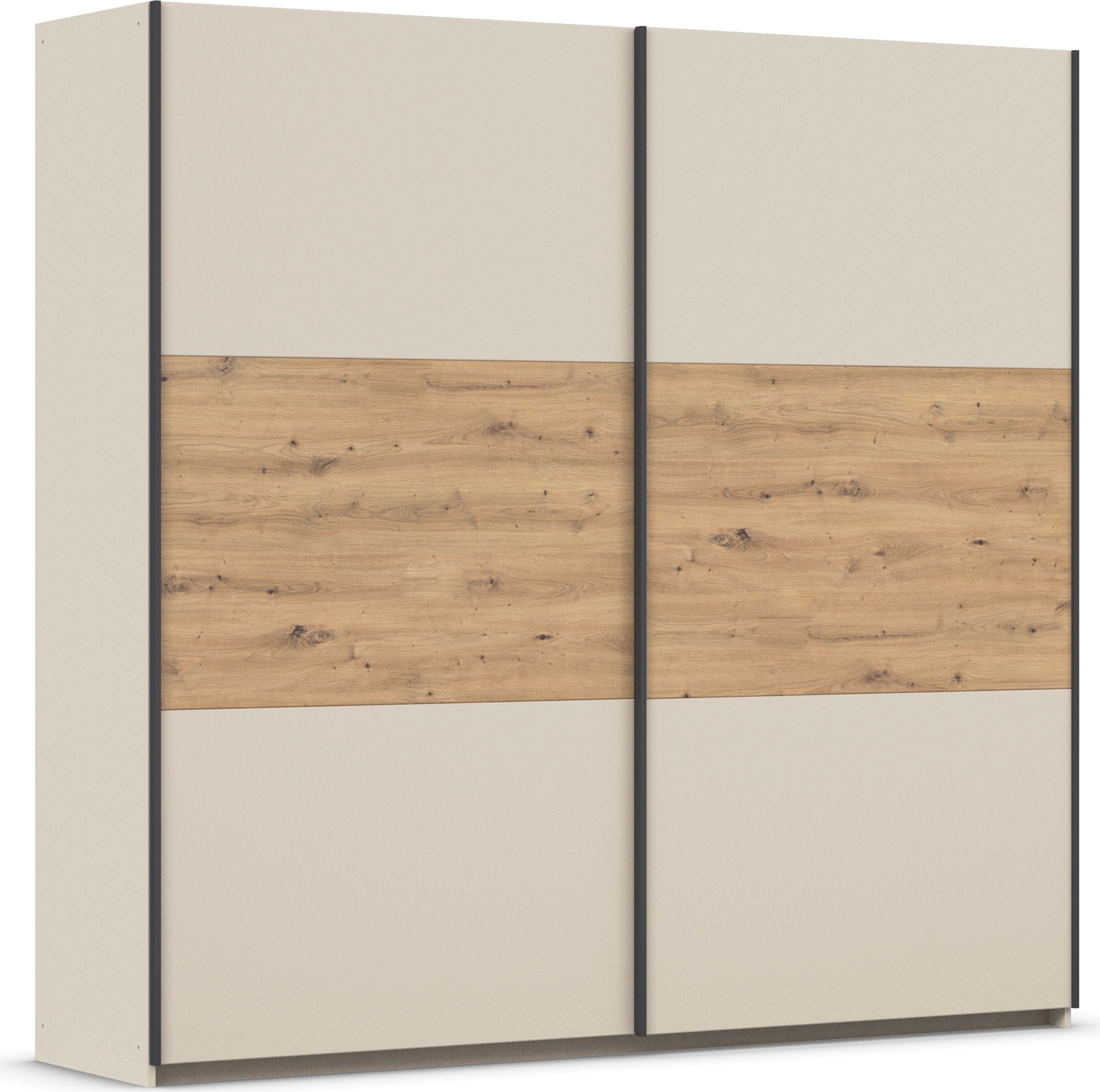rauch 1100000002199 "Kleiderschrank Schrank Garderobe Garderobenschrank Wäscheschrank NEO" 3 verschiedene Ausstattungen BASIC/CLASSIC/PREMIUM (inkl. SOFT-CLOSE), mit großzügigem Stauraum und vielfältigen Farbkombinationen