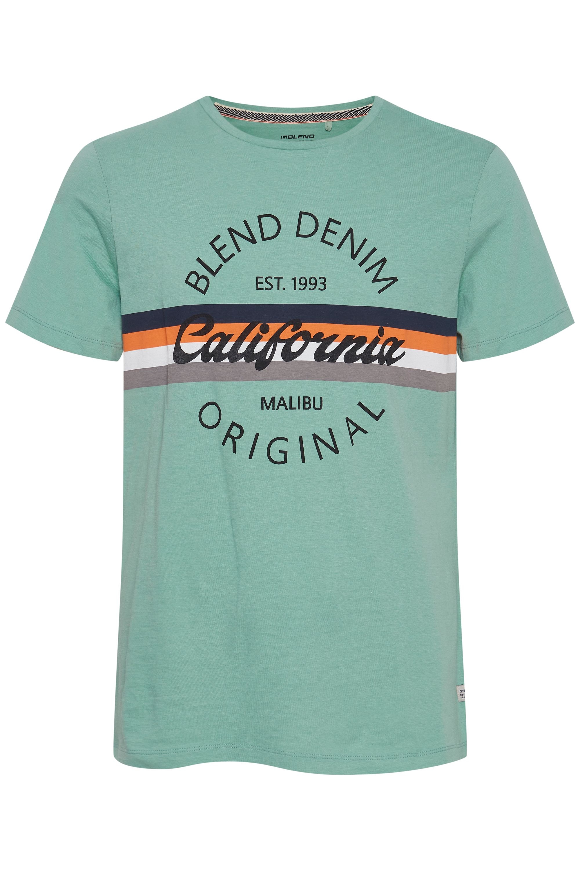 Blend T-Shirt »BHAdamus« Klassisches T-Shirt mit Rundhalsausschnitt