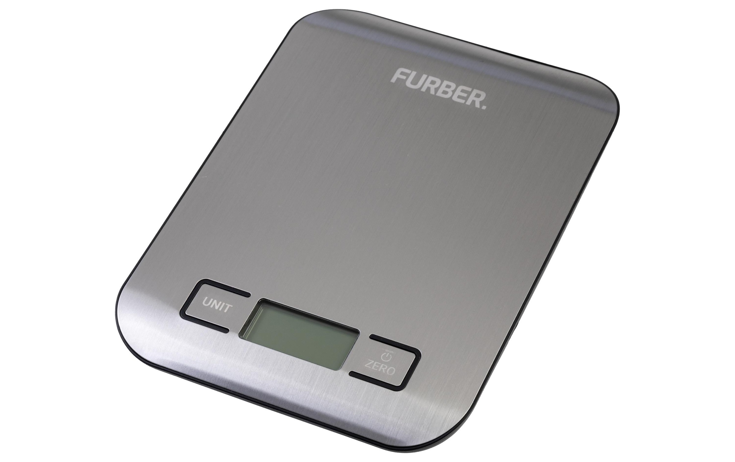 FURBER Küchenwaage »USB Silber«