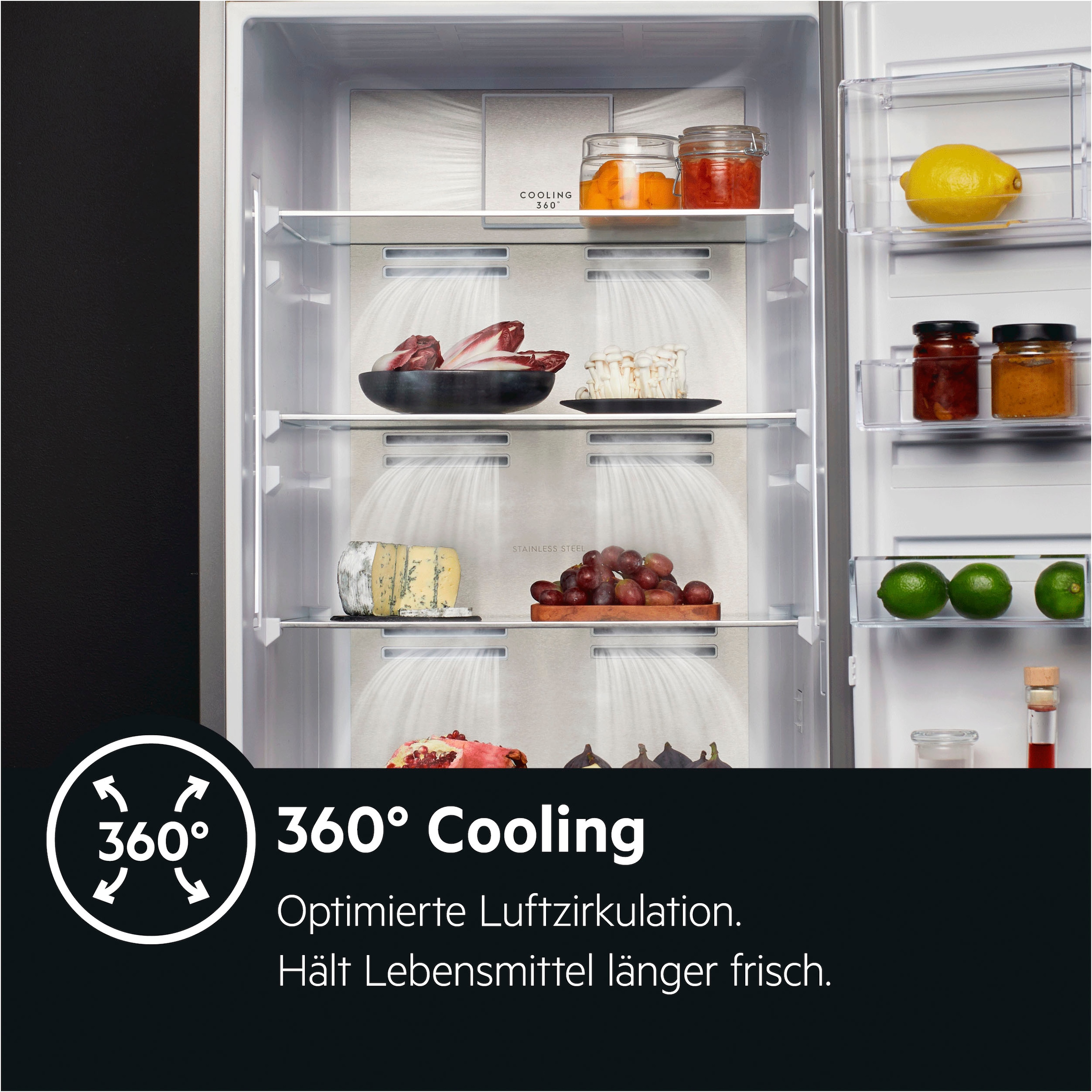 AEG Kühl-/Gefrierkombination »RCB736D5MB«