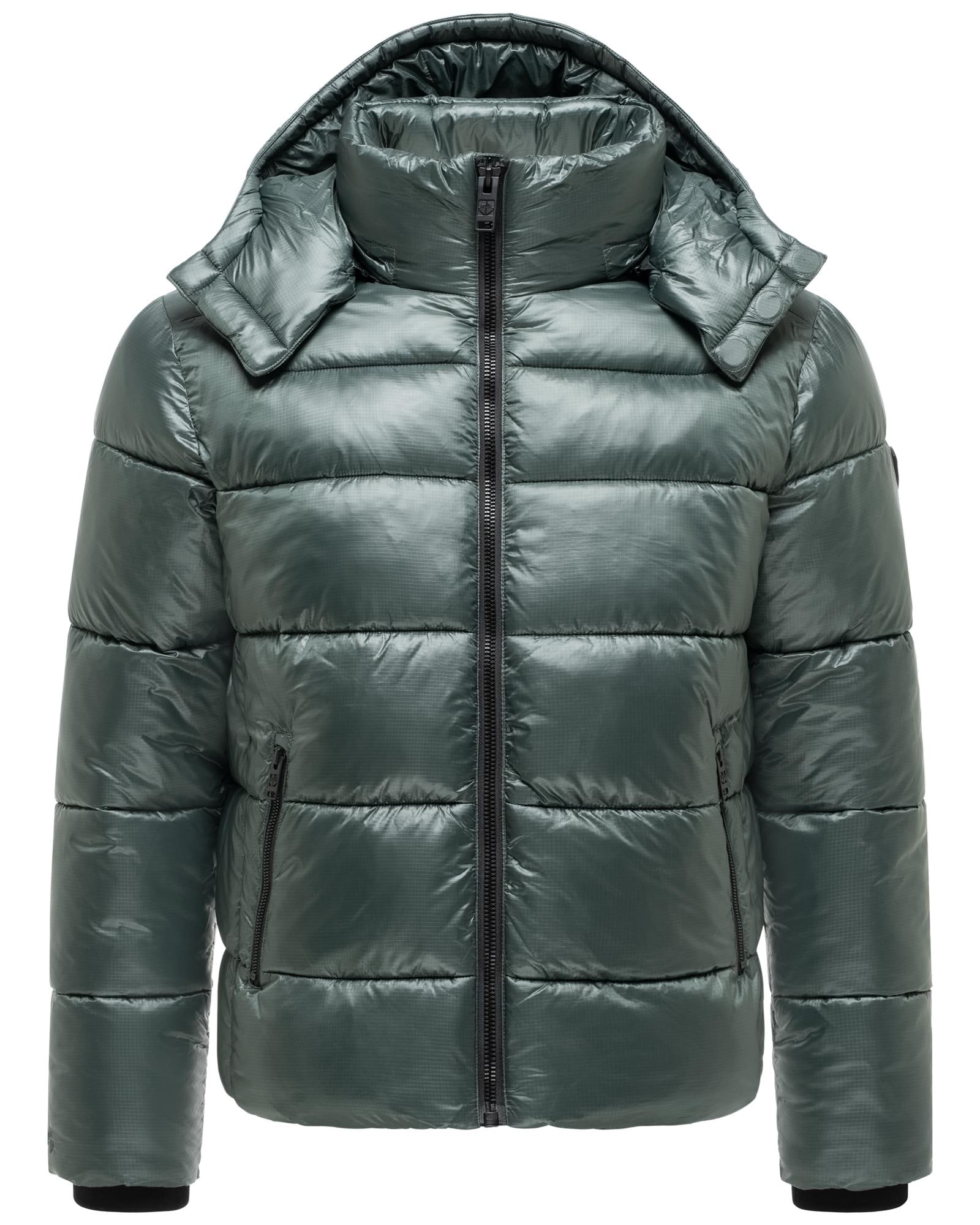 Stone Harbour Steppjacke »Ezioo XX« mit Kapuze Herren Winterjacke mit magnetischen Knöpfen