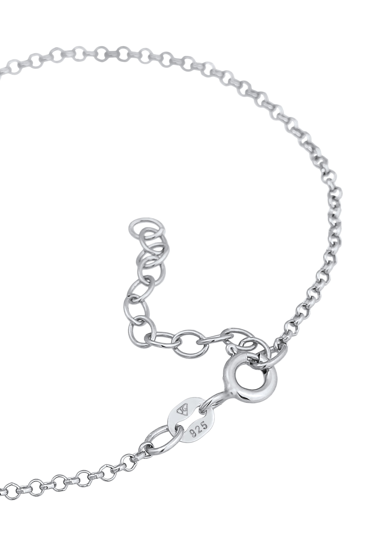 Elli Armband »Infinity Unendlich Zeichen Mondstein 925 Silber«