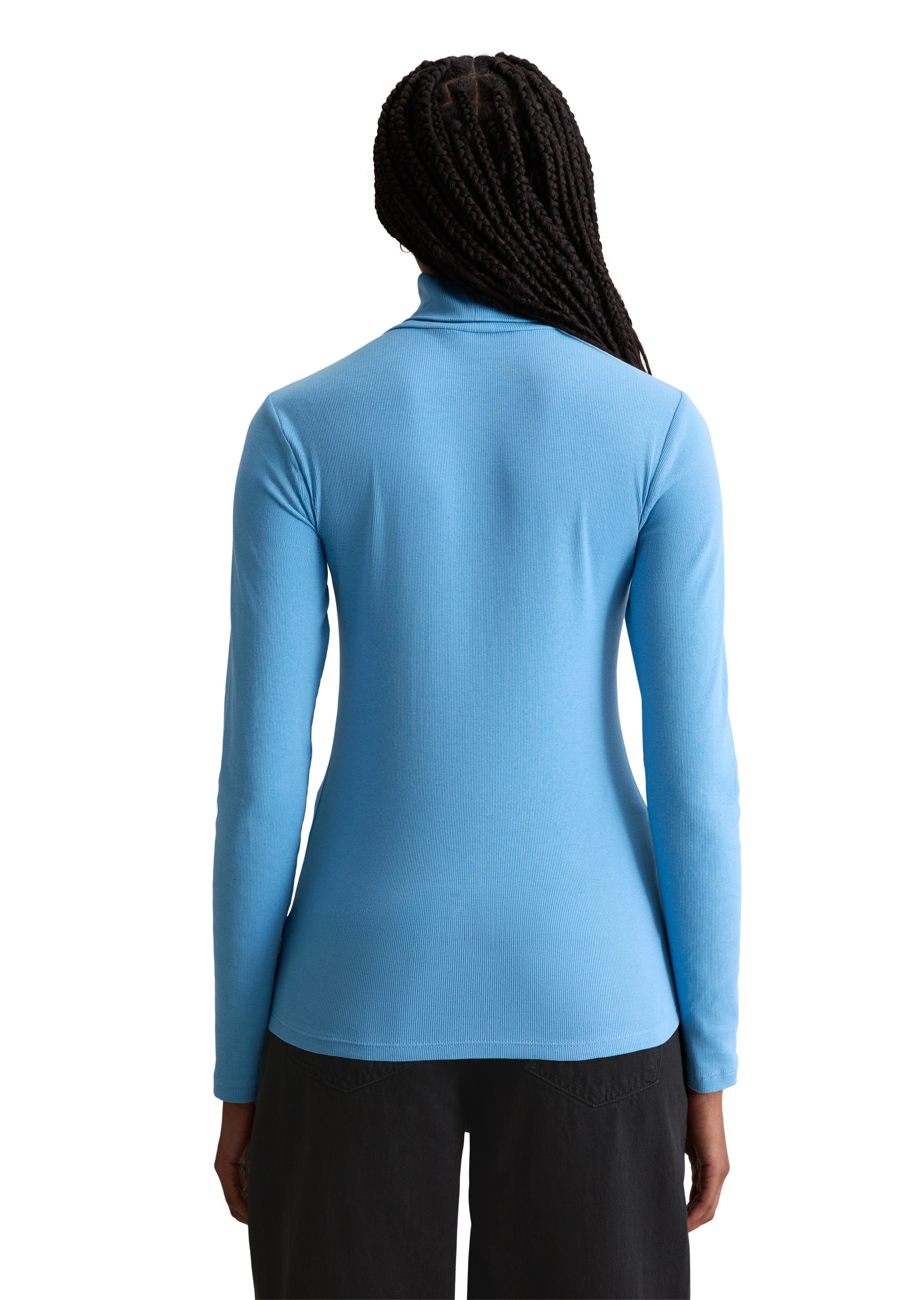 Thumbnail - Marc OPolo DENIM Langarmshirt "aus softem Ripp-Jersey"