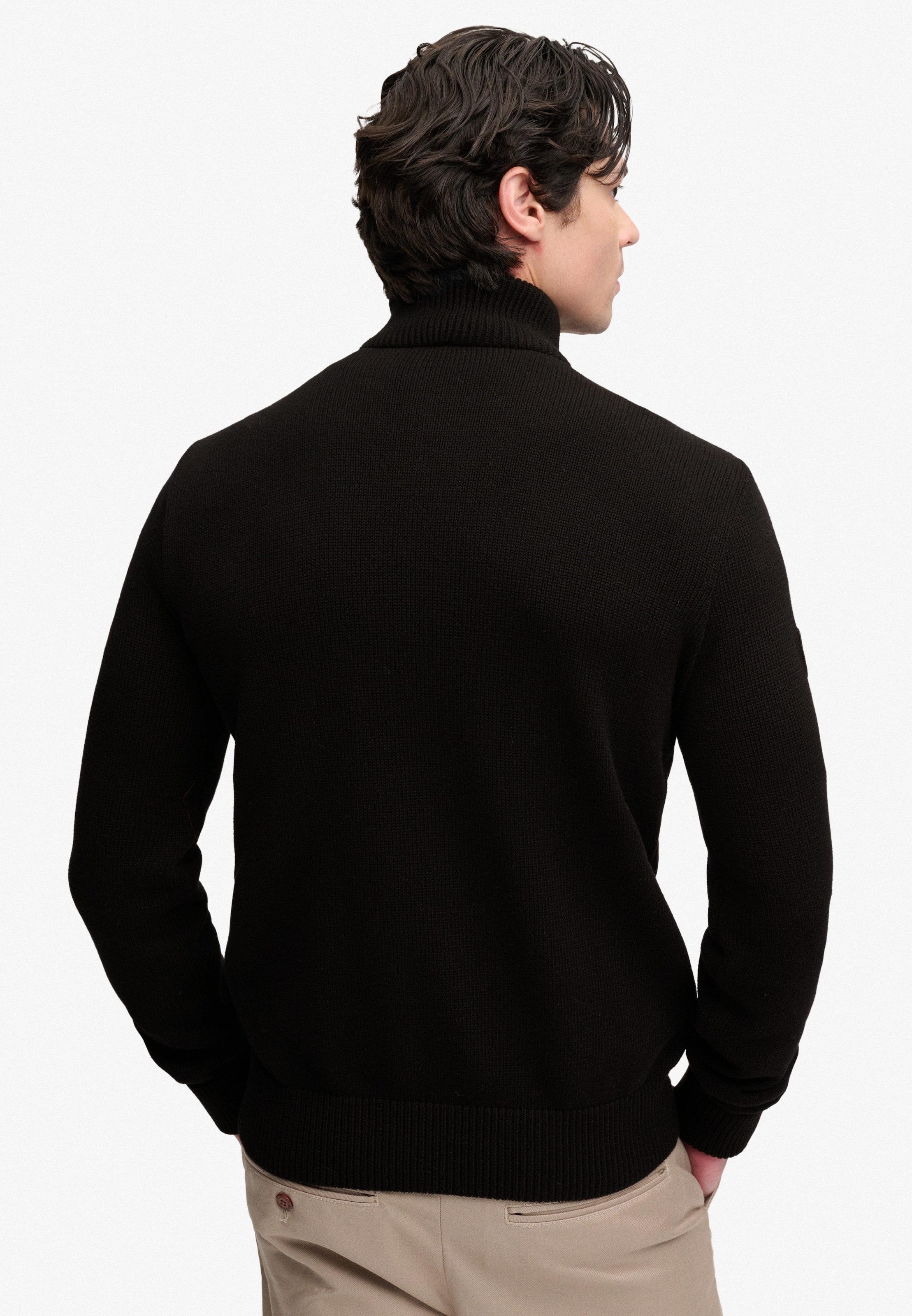 Superdry Blouson »CARDIGAN HYBRID JACKET« Kunstfaser, slim fit