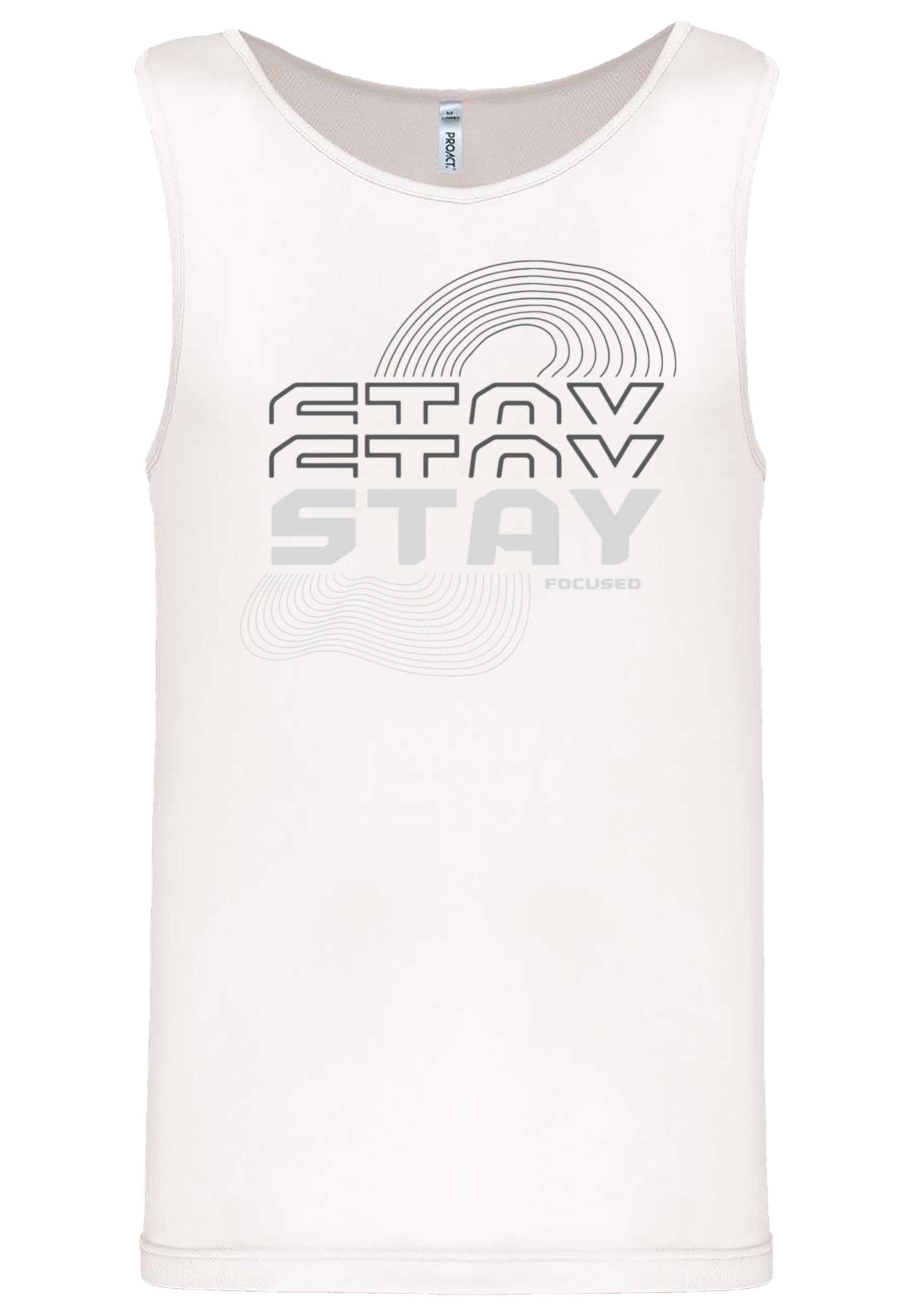 F4NT4STIC Muskelshirt »Sports Stay Focused Tanktop« Sport Shirt