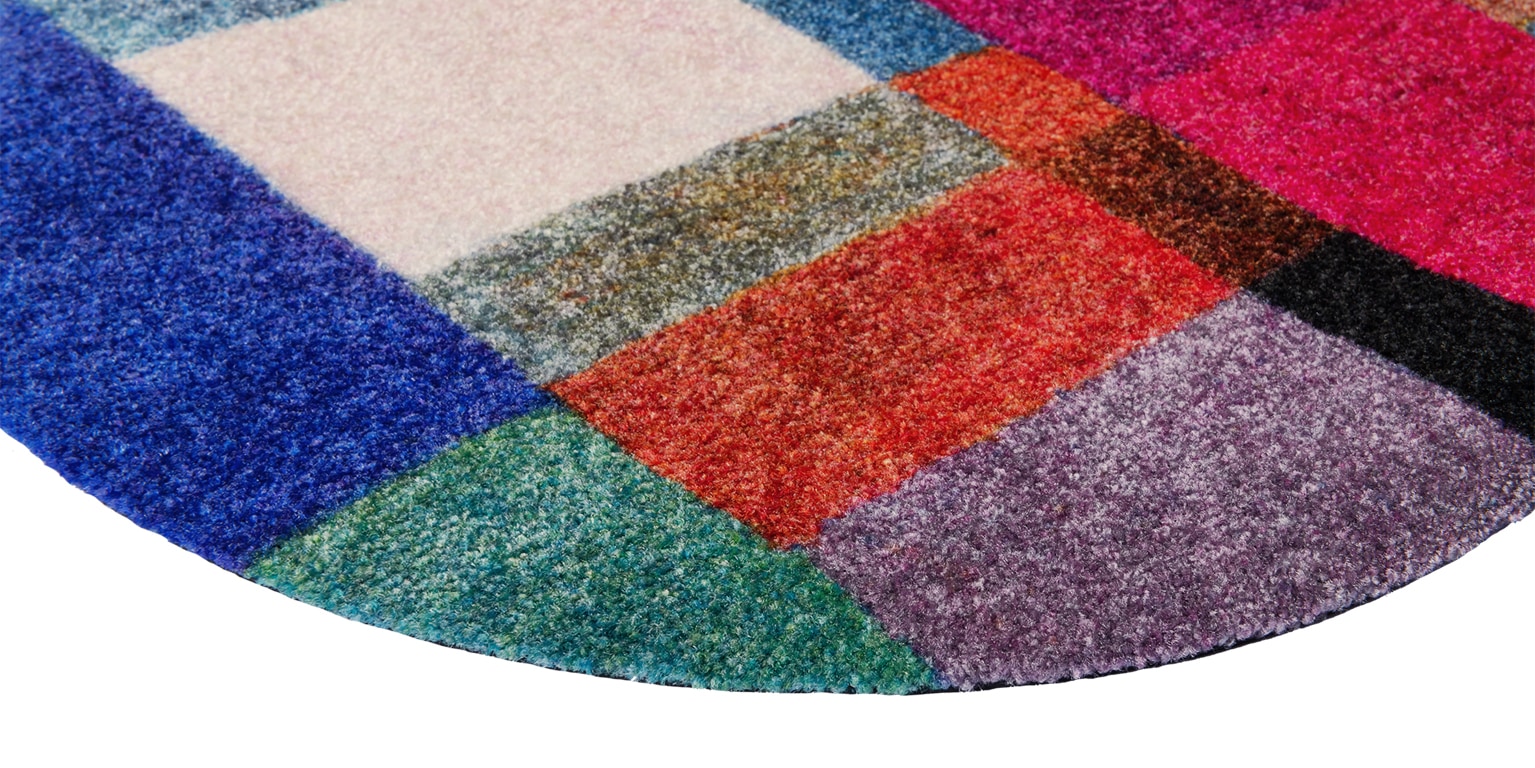 wash+dry by Kleen-Tex Teppich »Mosaique«, rechteckig, 9 mm Höhe